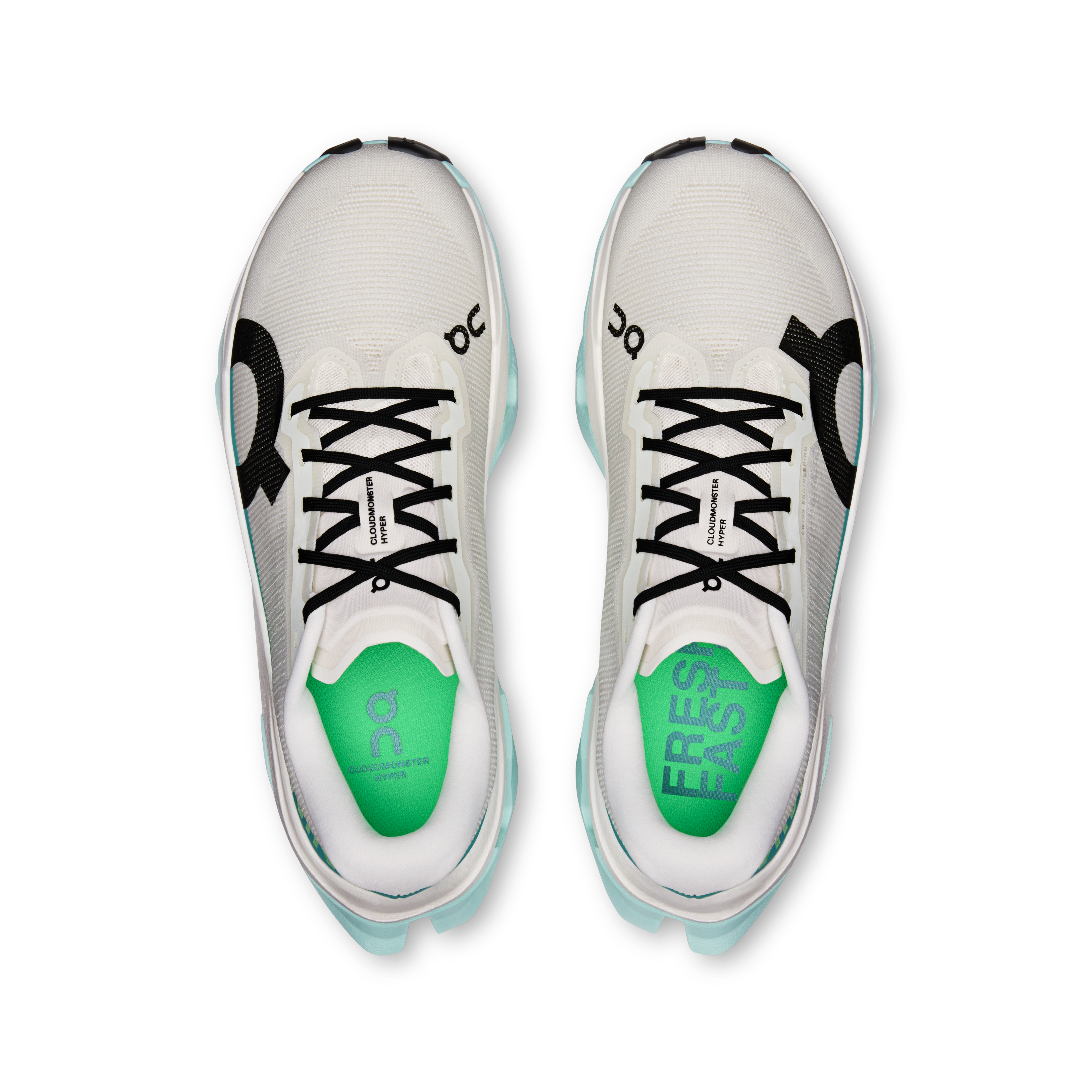 On Cloudmonster 3 Hyper Ivory & Flurry Femme Running sur route Chaussures
