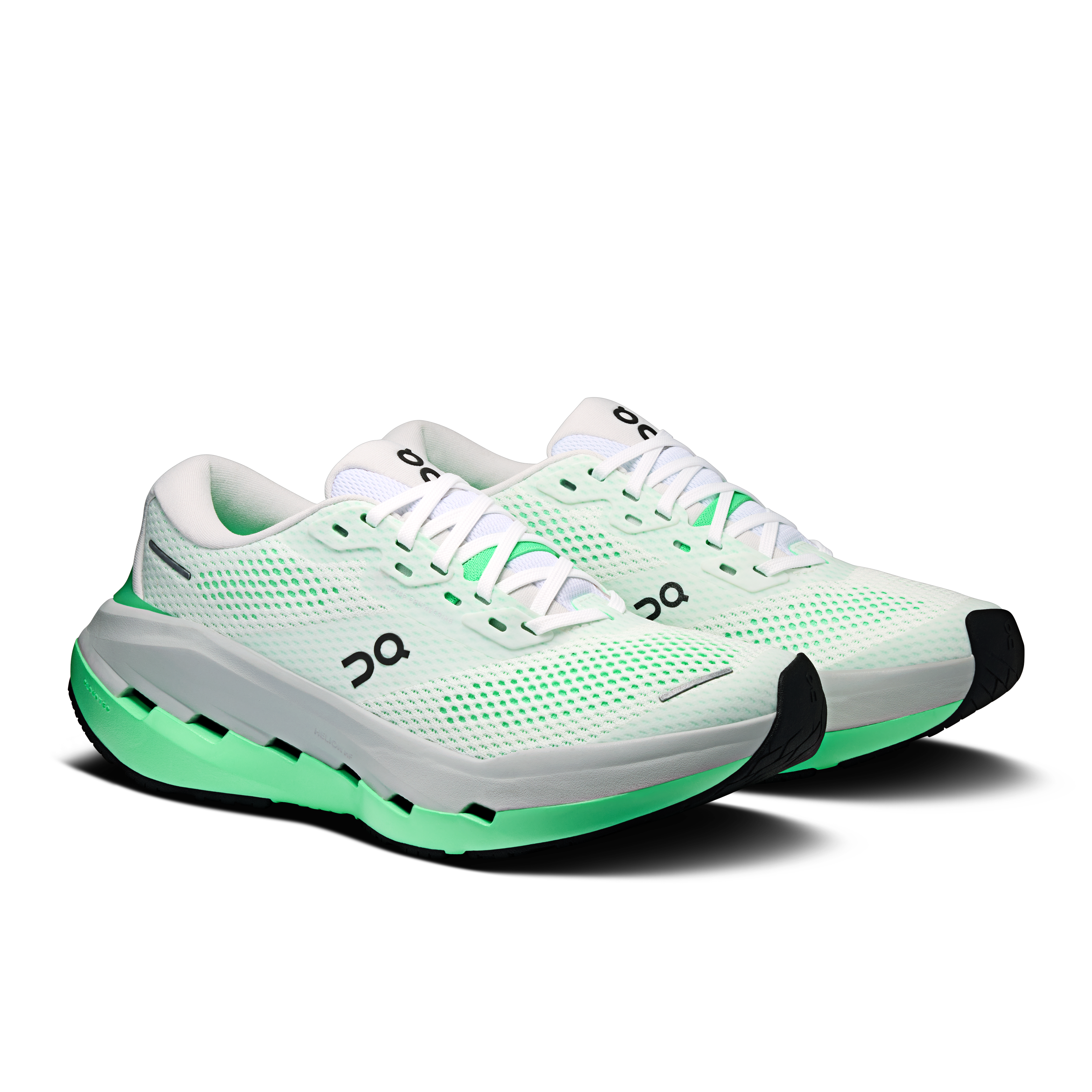 On Cloudrunner 3 Max White & Verdite Femme Running sur route Chaussures