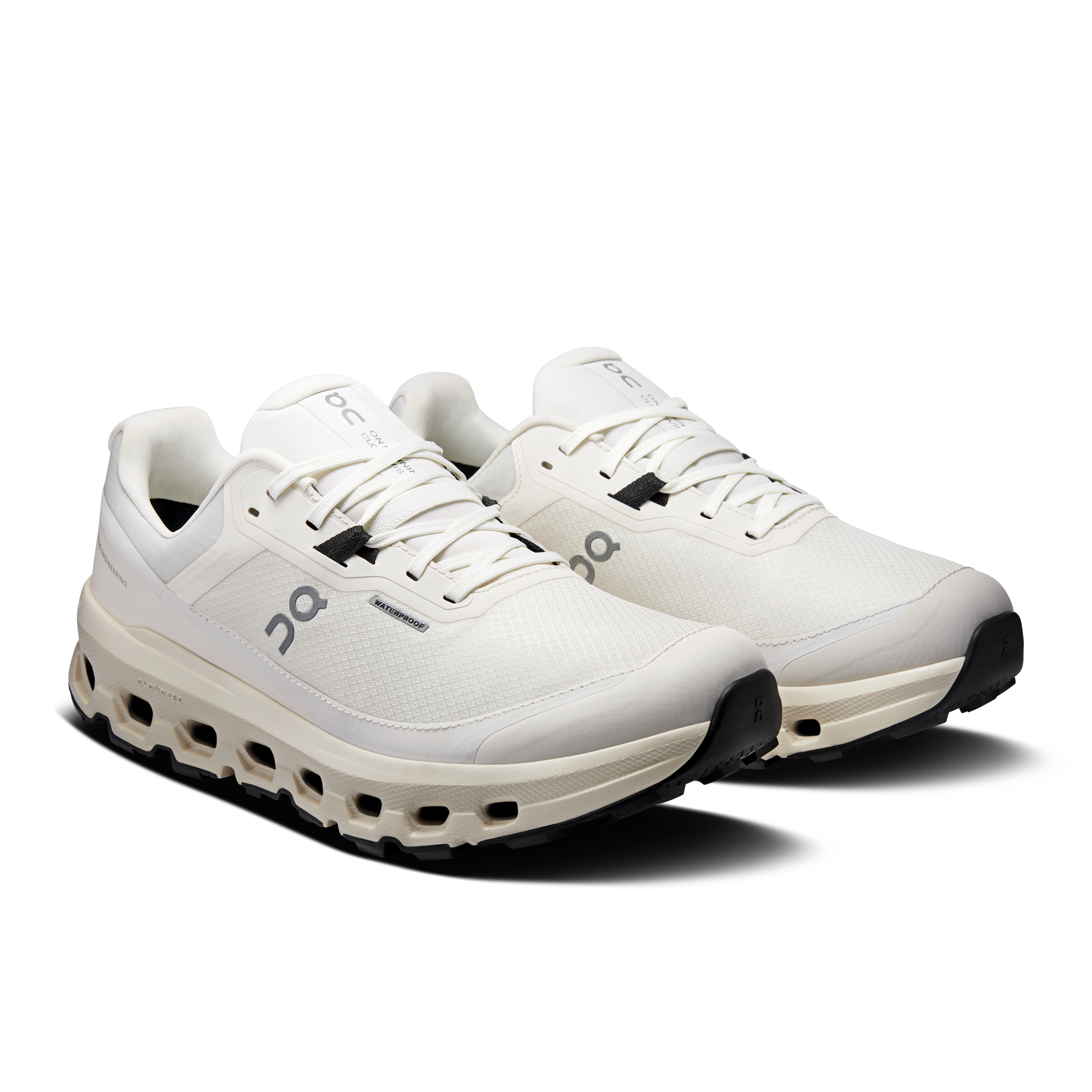 On Cloudvista 2 Waterproof Ivory & Cream Femme Running de trail Chaussures