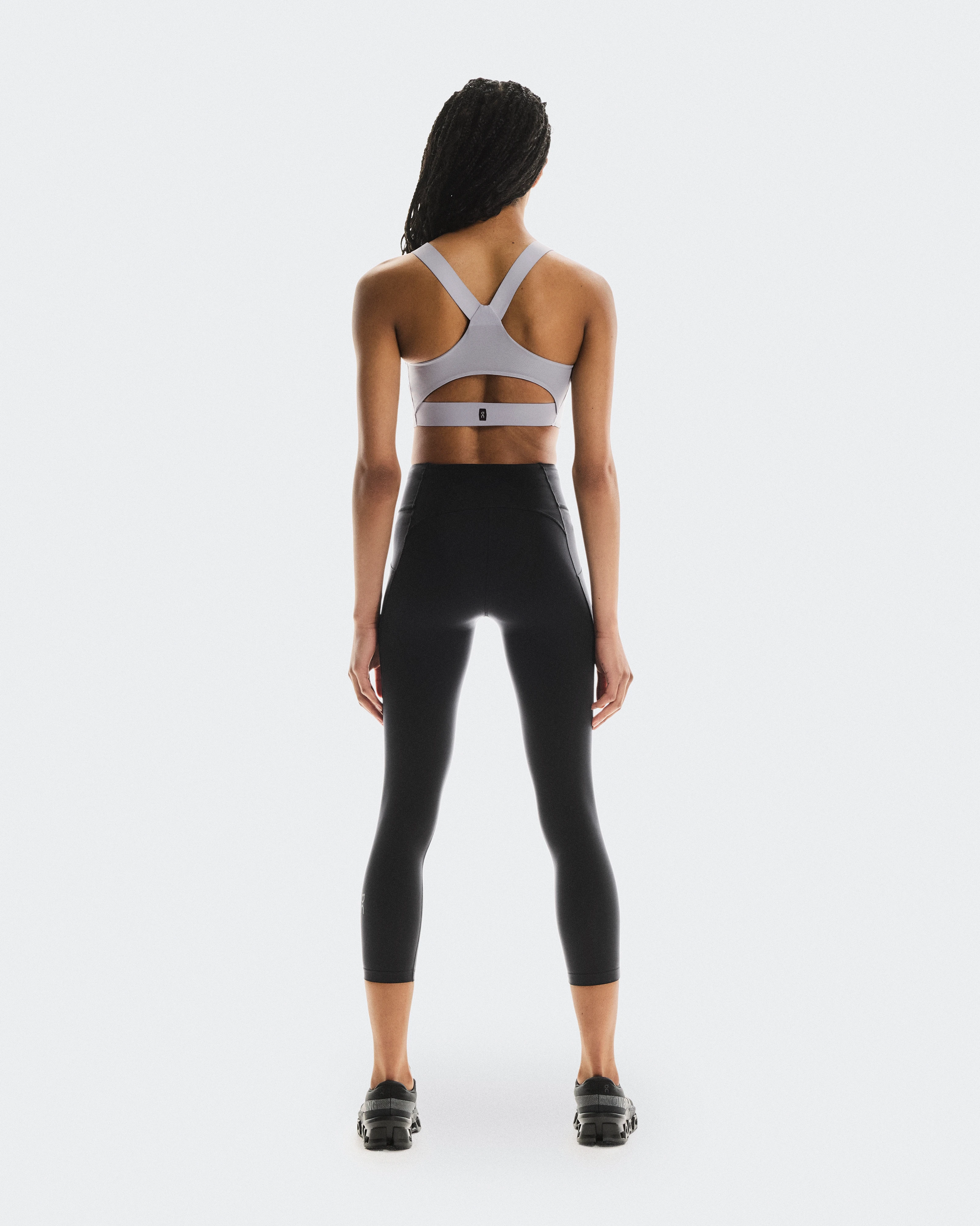 On Performance Tights 7/8 Black Femme Leggings