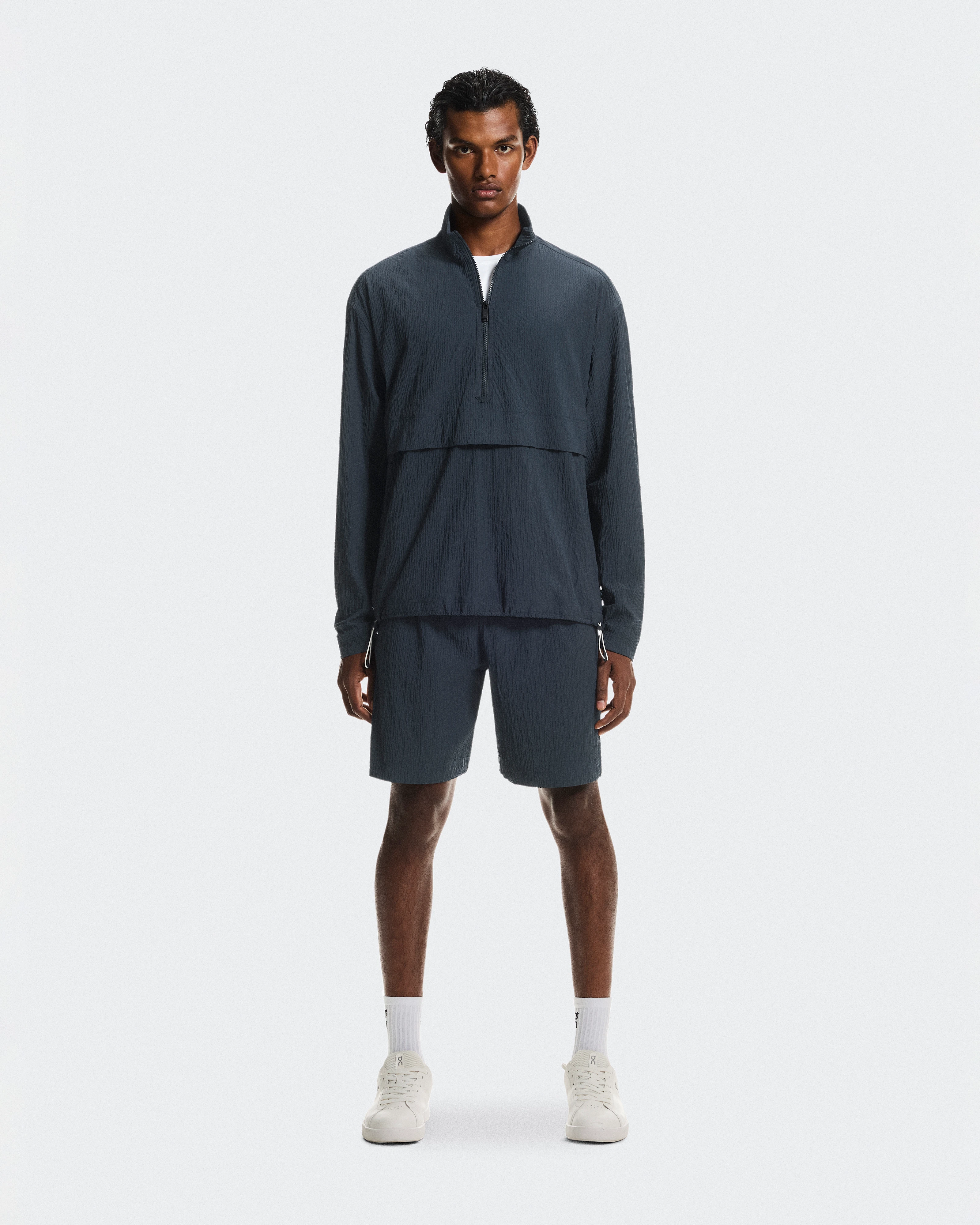 On Courtside 1/2 Zip Eaze Midnight Homme Sweats à capuche et sweats
