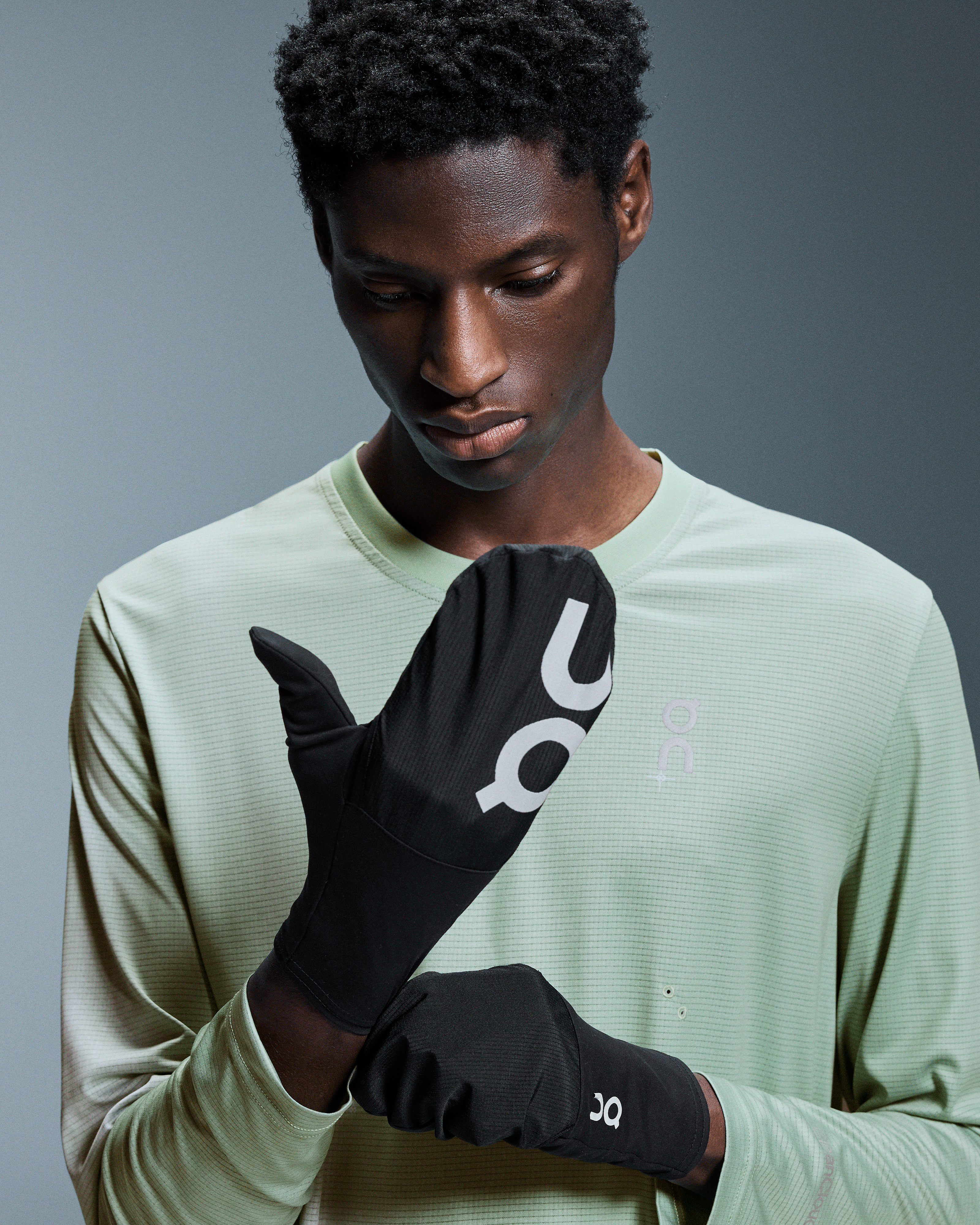 On Core Glove Black Unisexe Gants