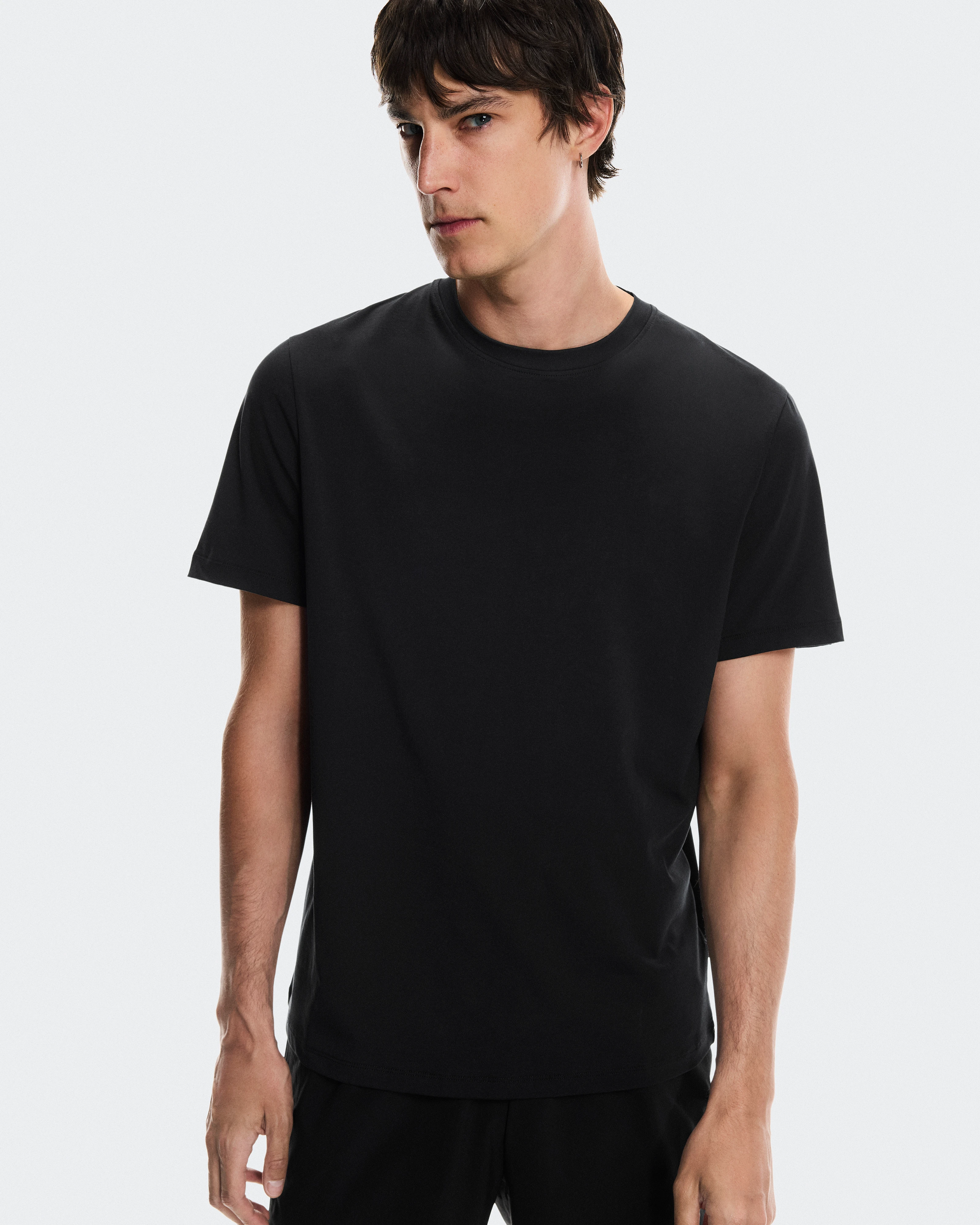 On Focus-T Black Homme Hauts et t-shirts