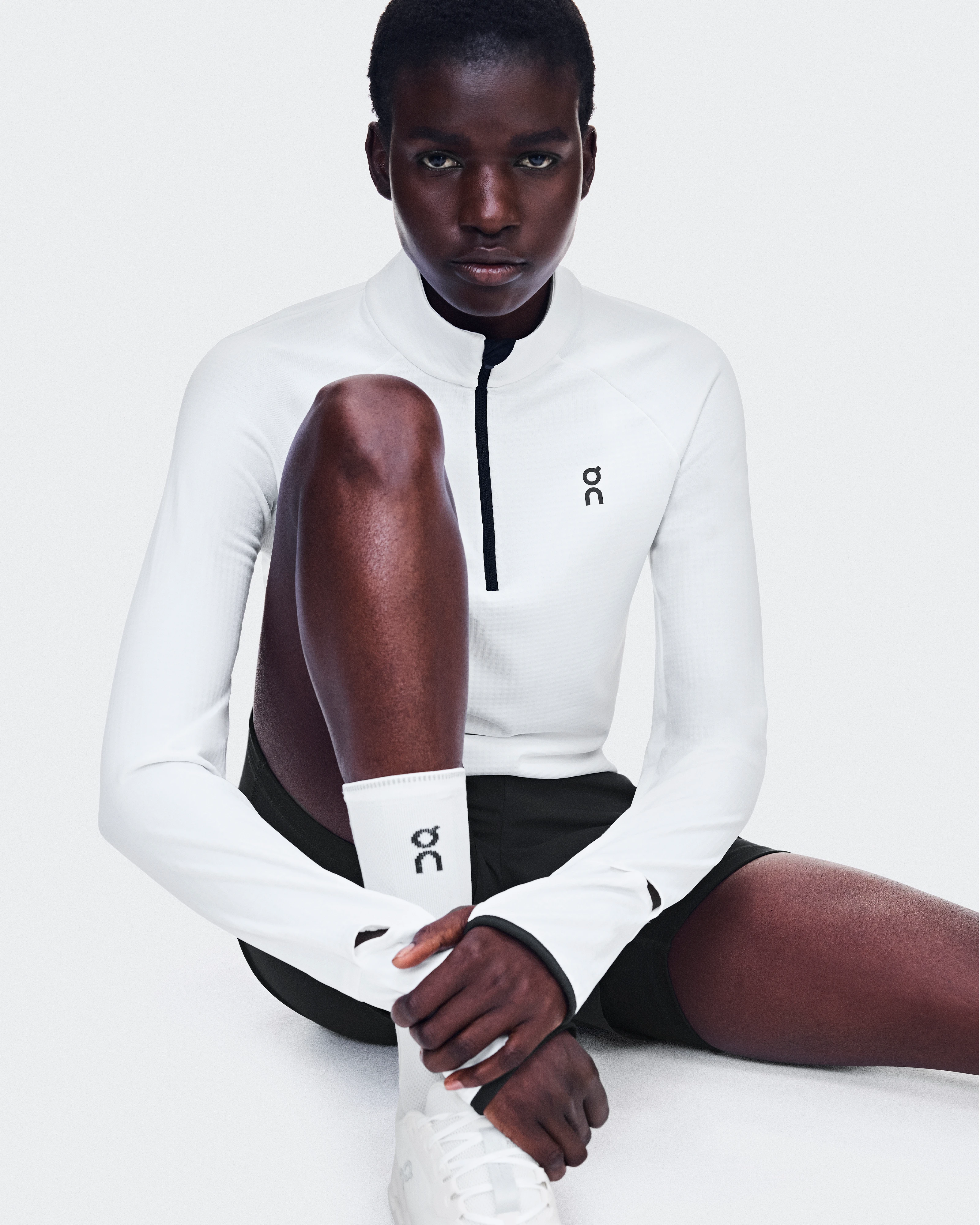 On Climate Shirt White Femme Sweats à capuche et sweats