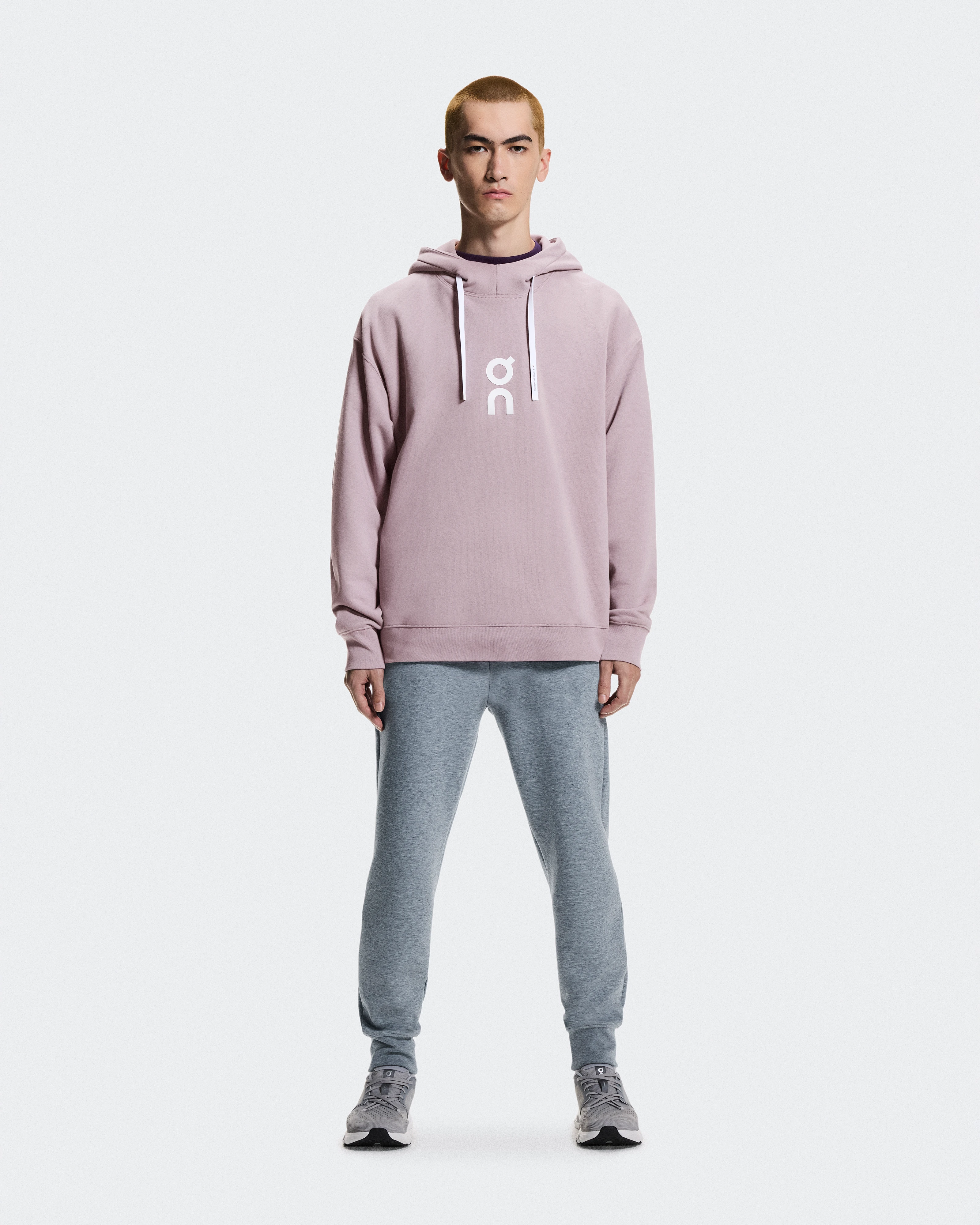 On Club Hoodie Heron Homme Sweats à capuche et sweats