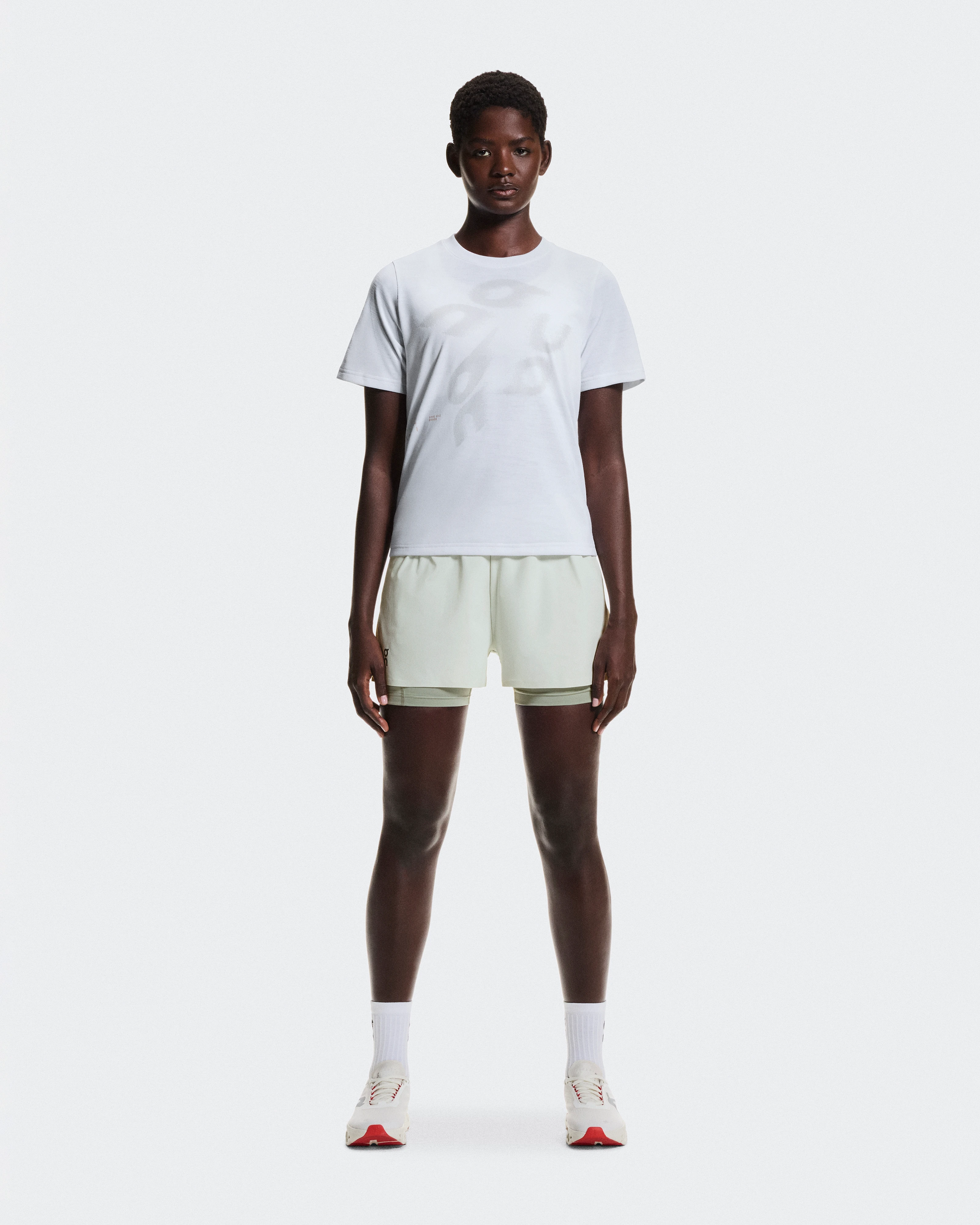 On On Run-T White Femme Hauts et t-shirts