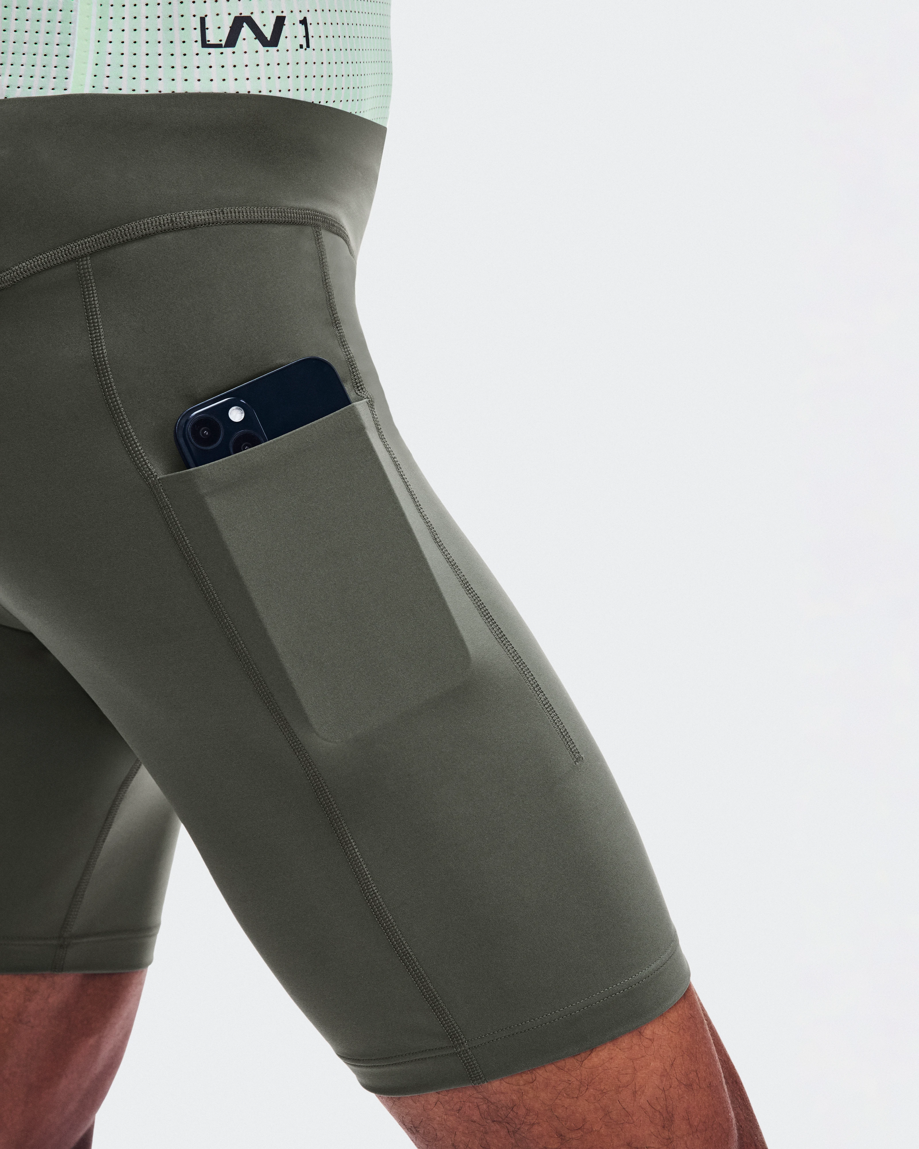 On Race Half Tights LN1 Mire Homme Leggings