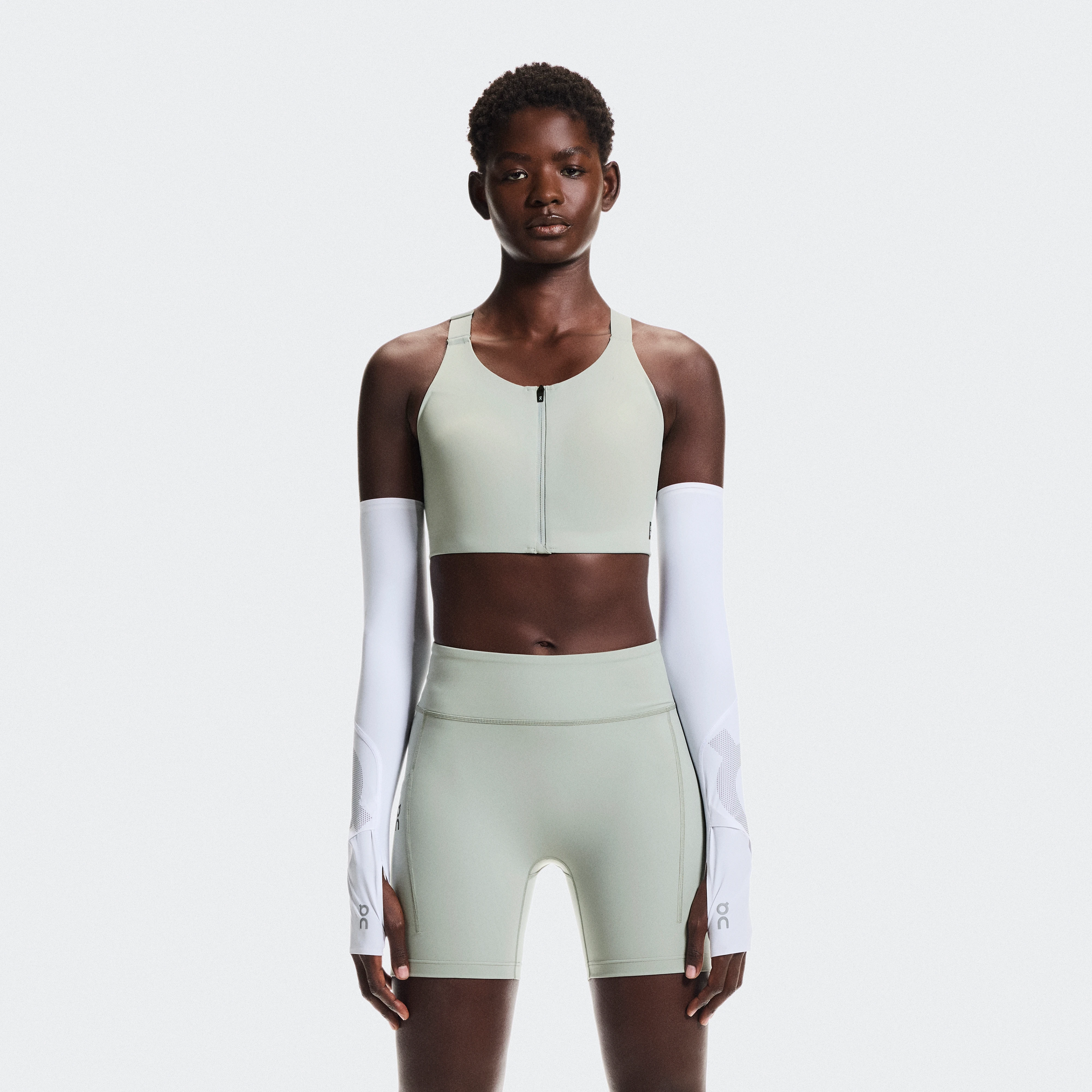 On Endurance Bra Zip Tin Femme – Running, maintien élevé Brassières