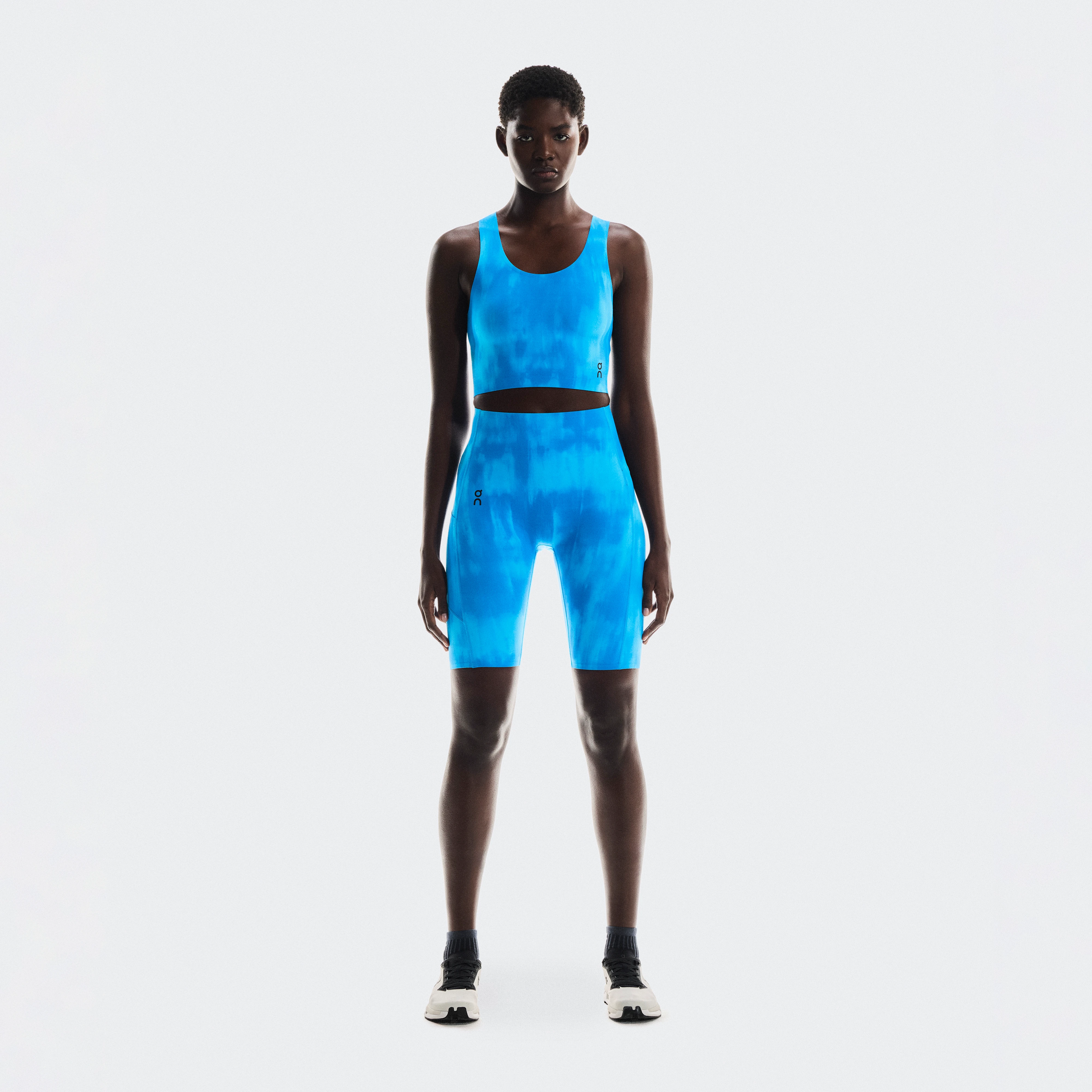 On Studio Tights Short Malibu Femme – Faible intensité, douceur, galbant Leggings Shorts
