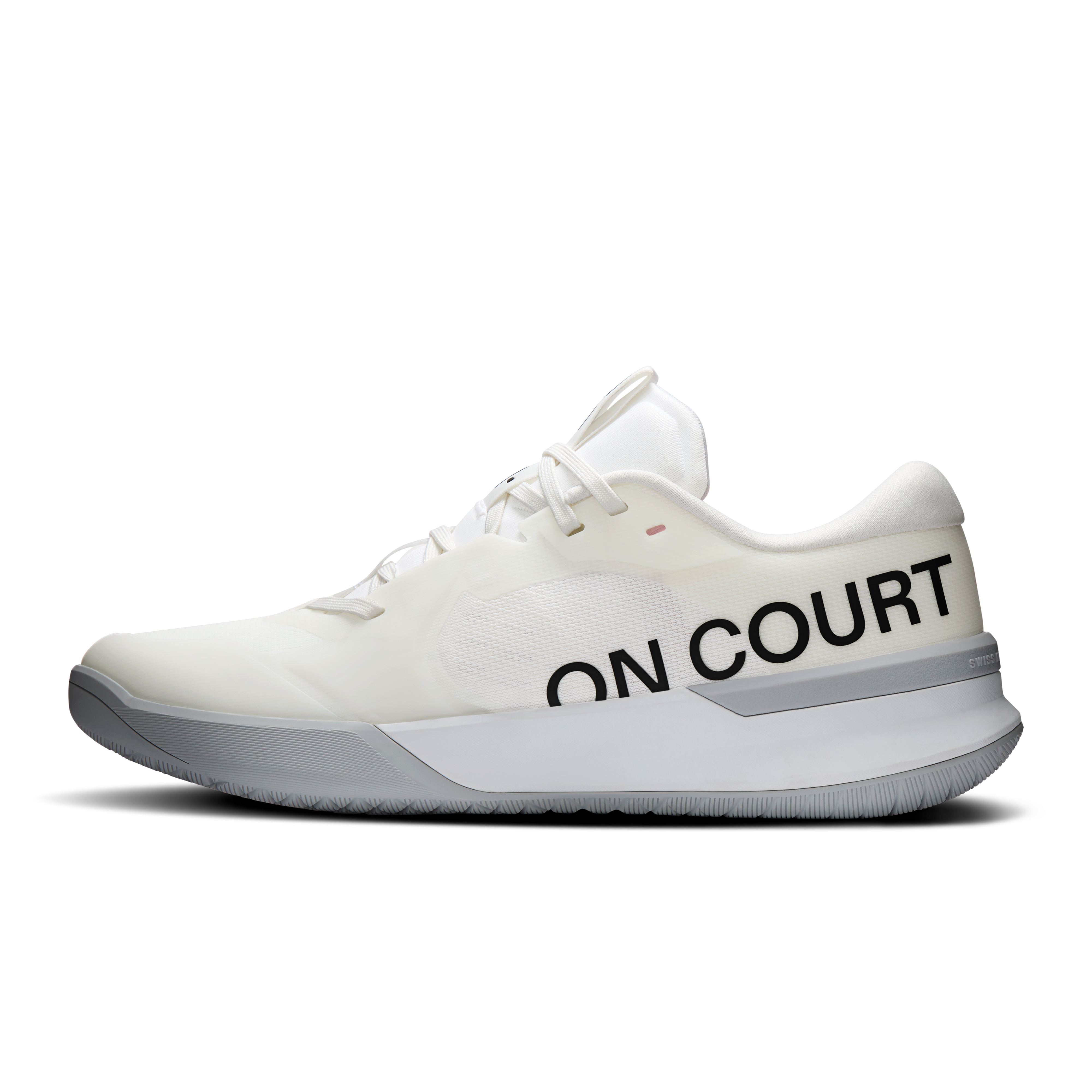On THE ROGER Pro 3 White & Pink Femme Tennis Chaussures