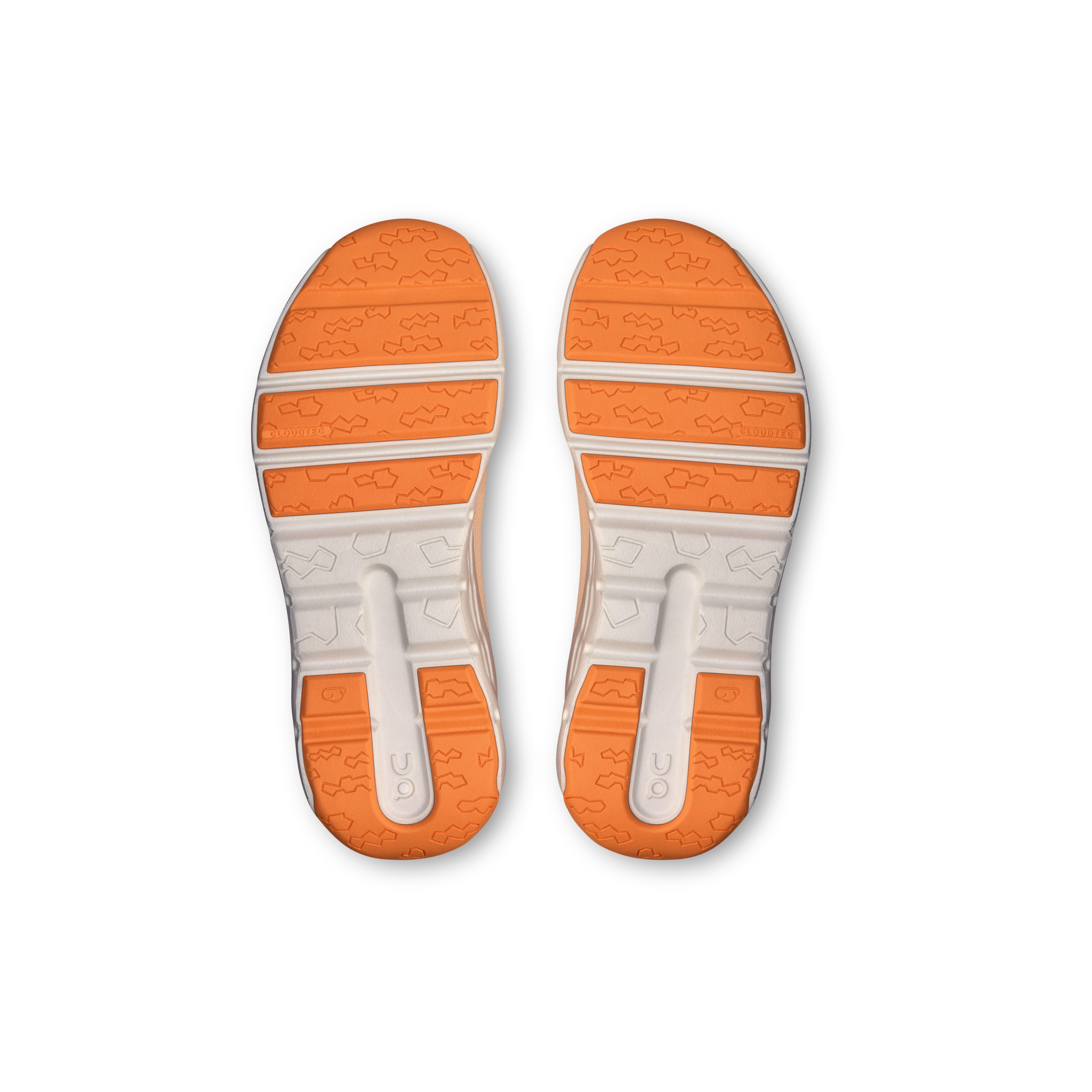 On Cloudleap Tangerine & Blonde Enfant Active Life Chaussures