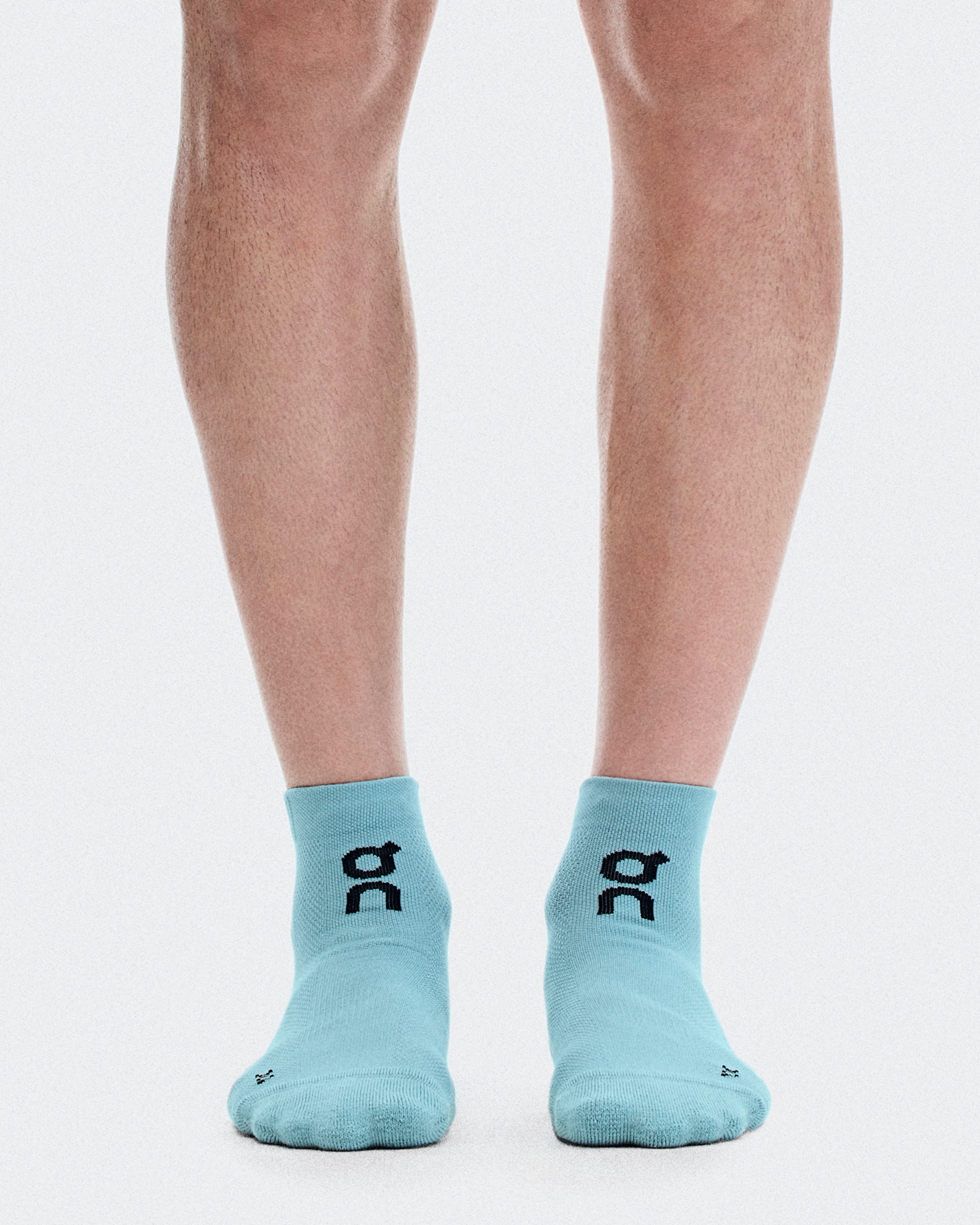 On Core Run Sock Low 2P Flurry & Wash Unisexe Chaussettes