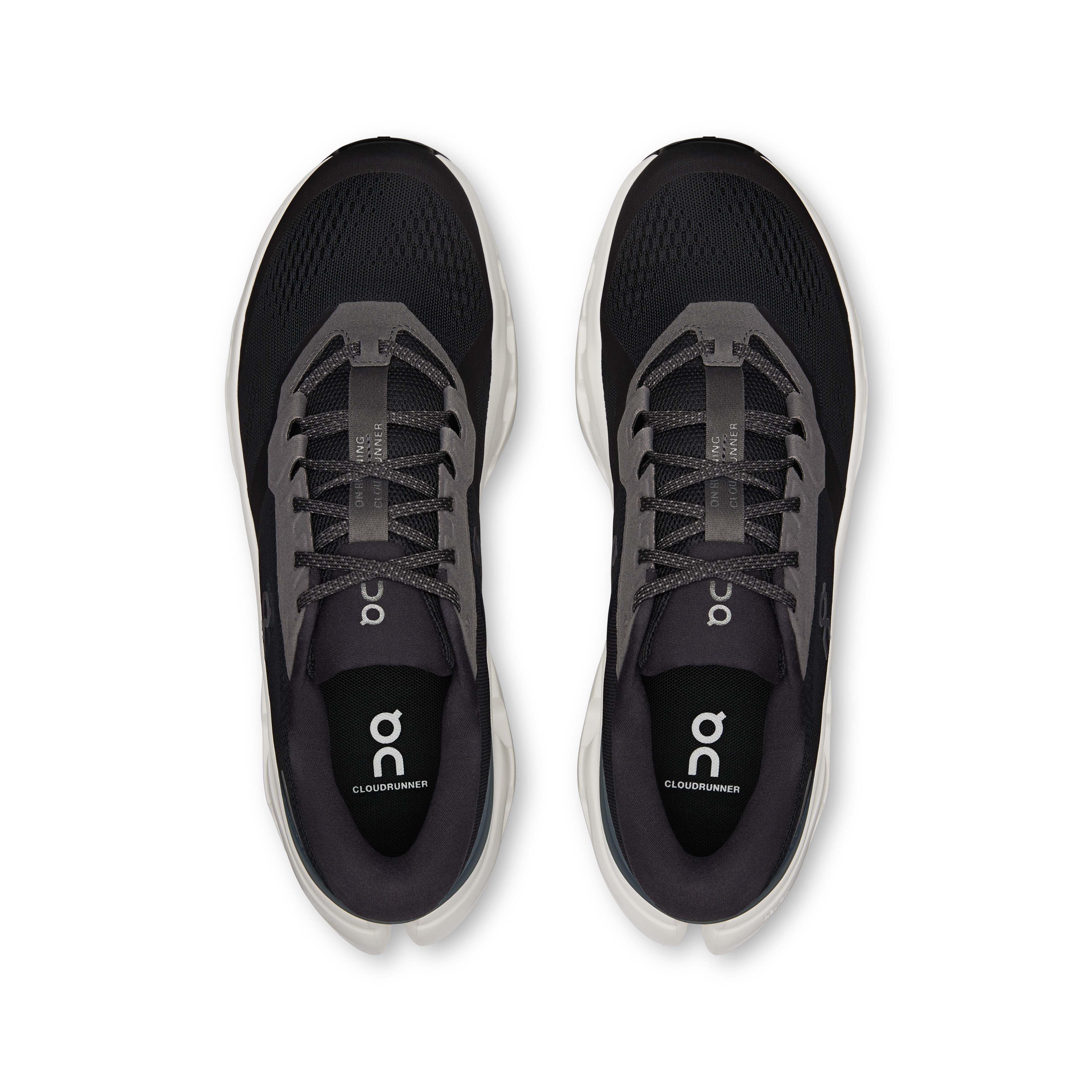 On Cloudrunner 3 Black & Ivory Homme Running sur route Chaussures