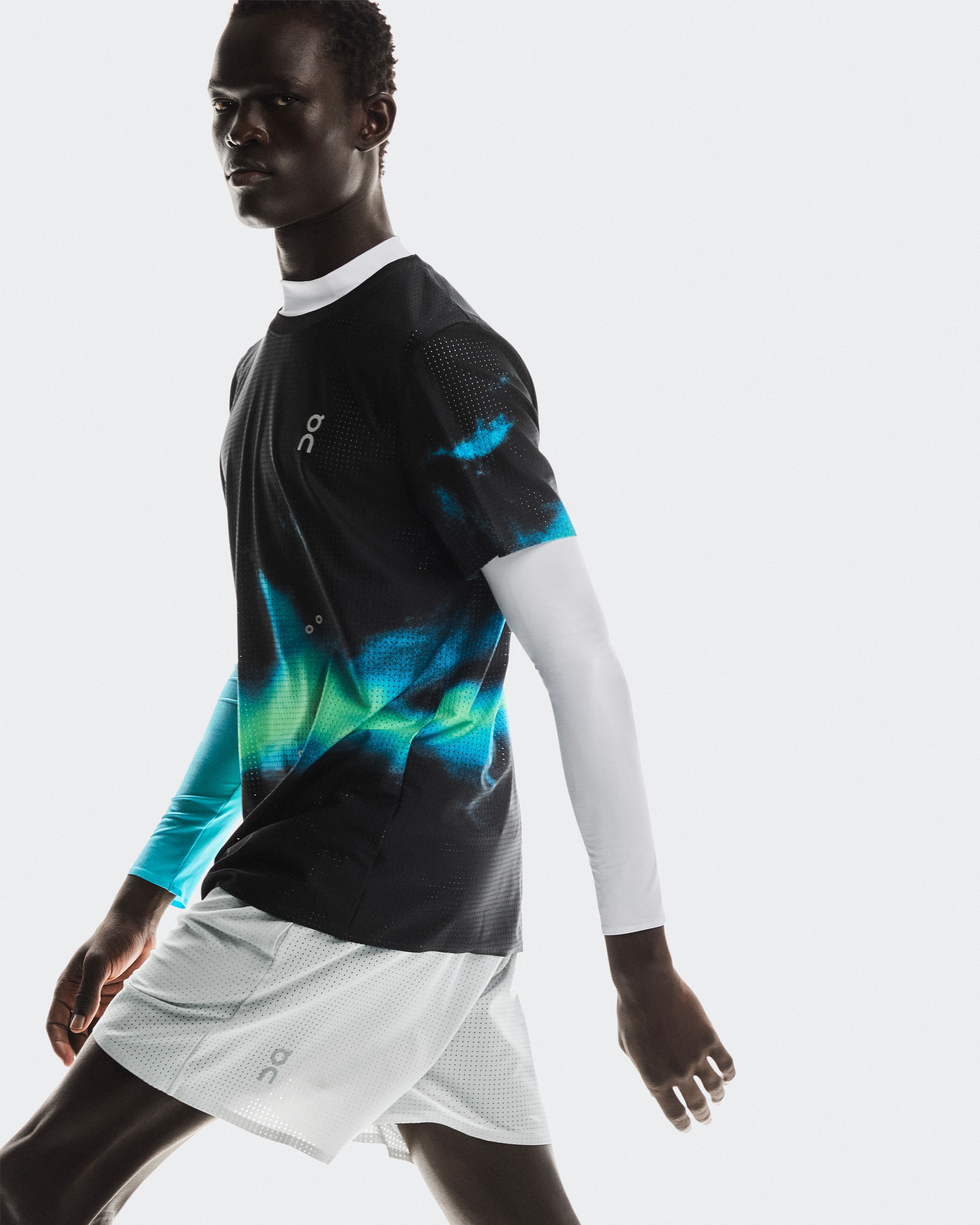 On Pace Mesh Shorts Glacier Homme Shorts