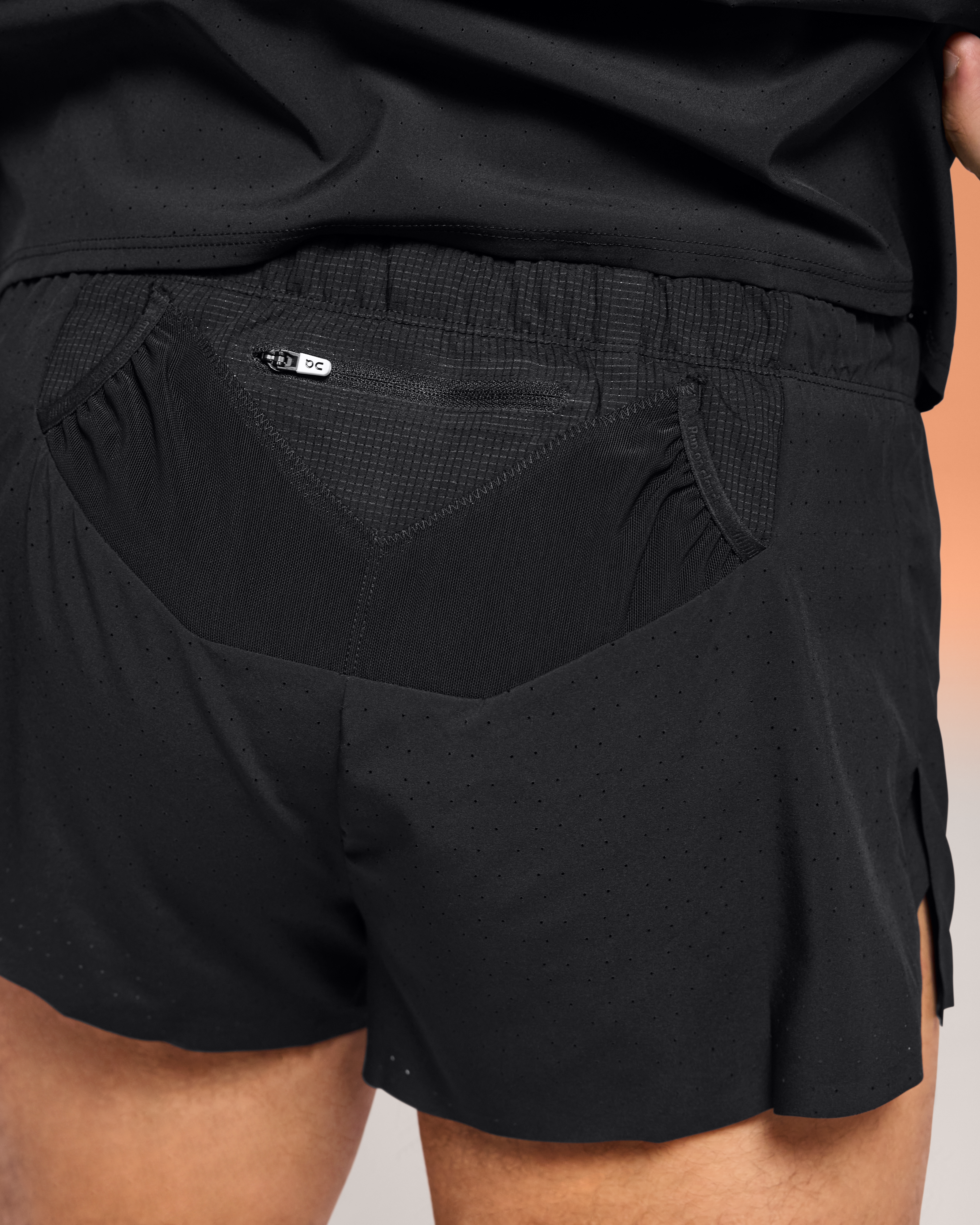 On Race Shorts Black Homme Shorts