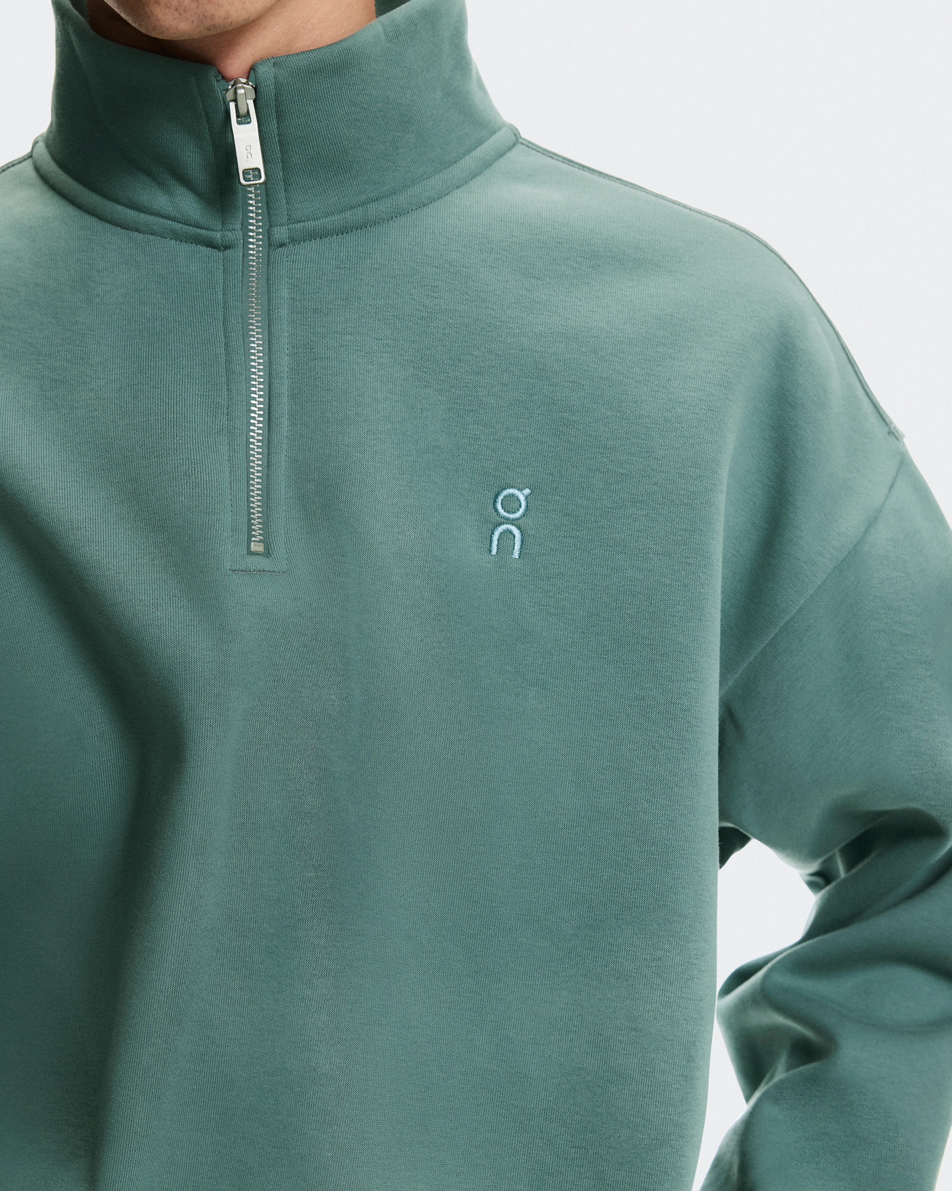 On Club Collective 1/4 Zip Tide Homme Sweats à capuche et sweats