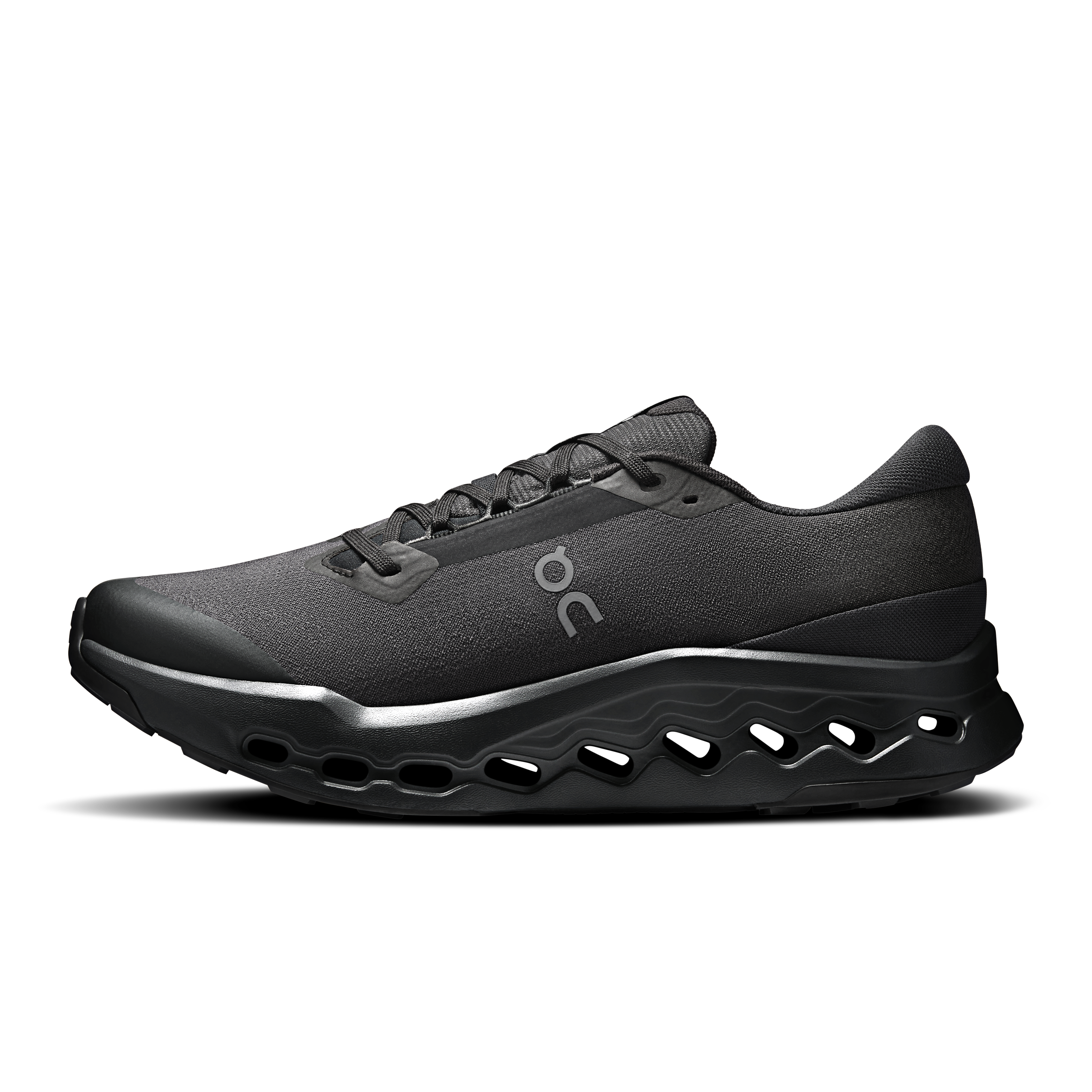 On Cloudsurfer Trail 2 Waterproof Black & Black Homme Running de trail Chaussures