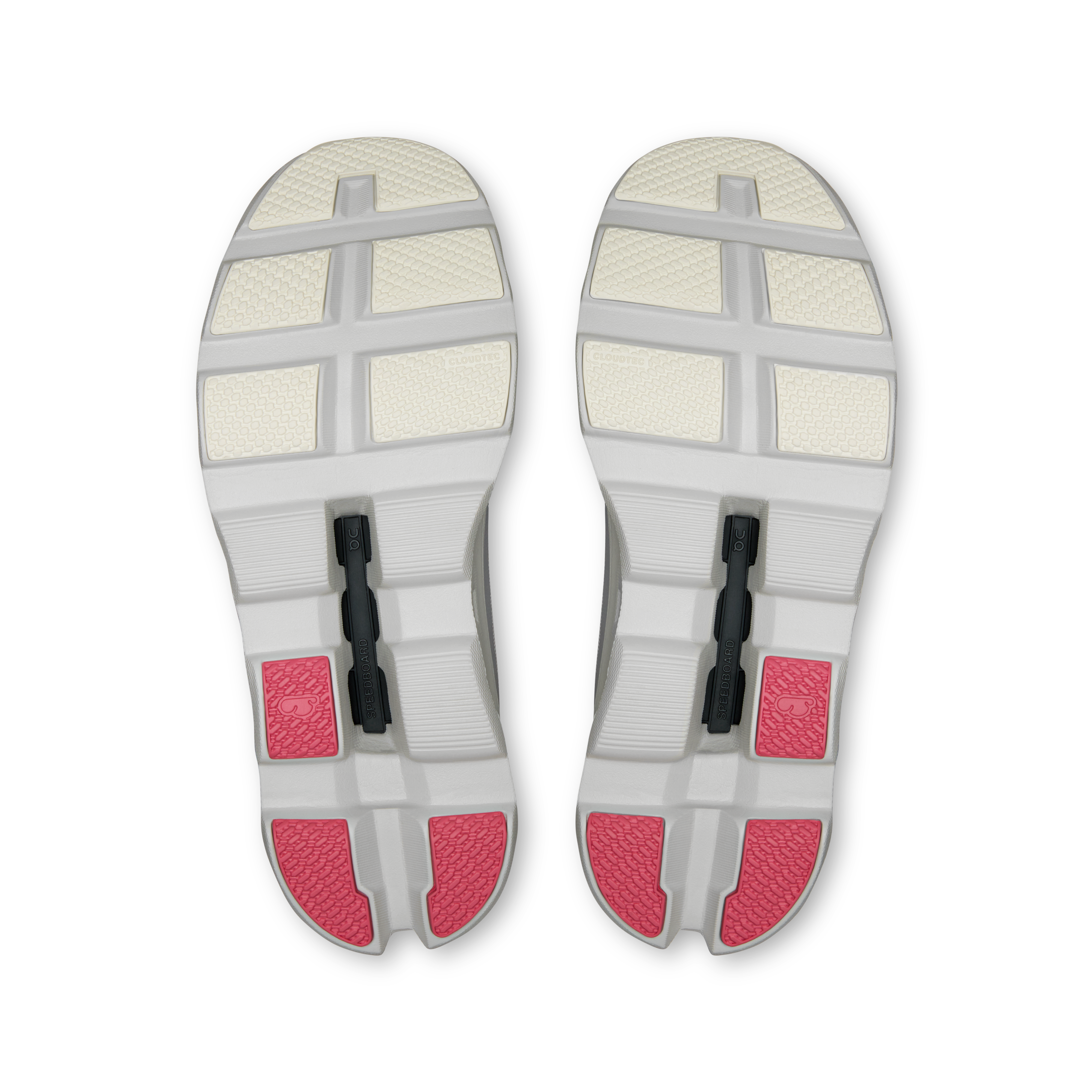 On Cloudmonster 1 Silver & Camellia Femme Active Life Chaussures