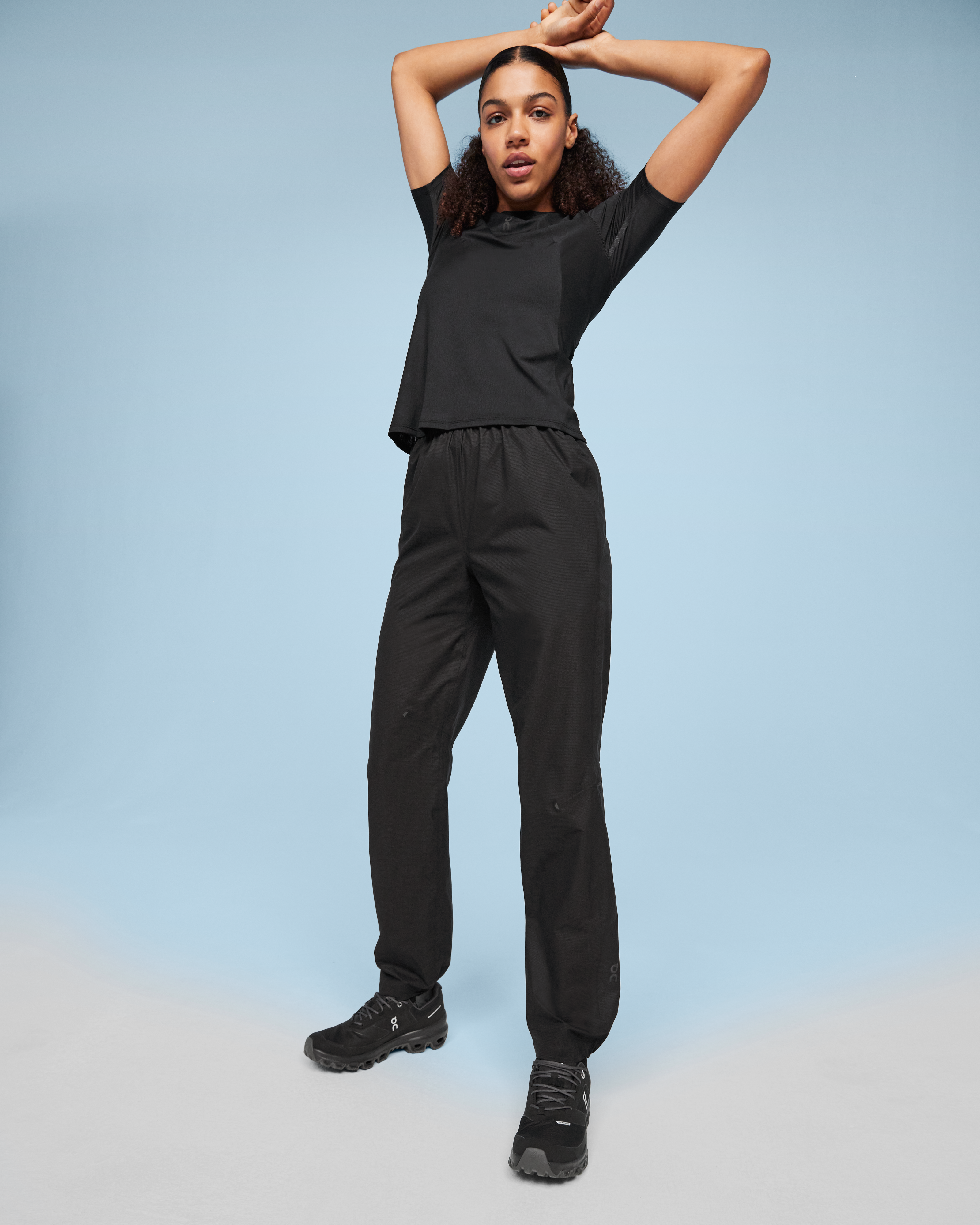 On Ultra Pants Black Femme Pantalons