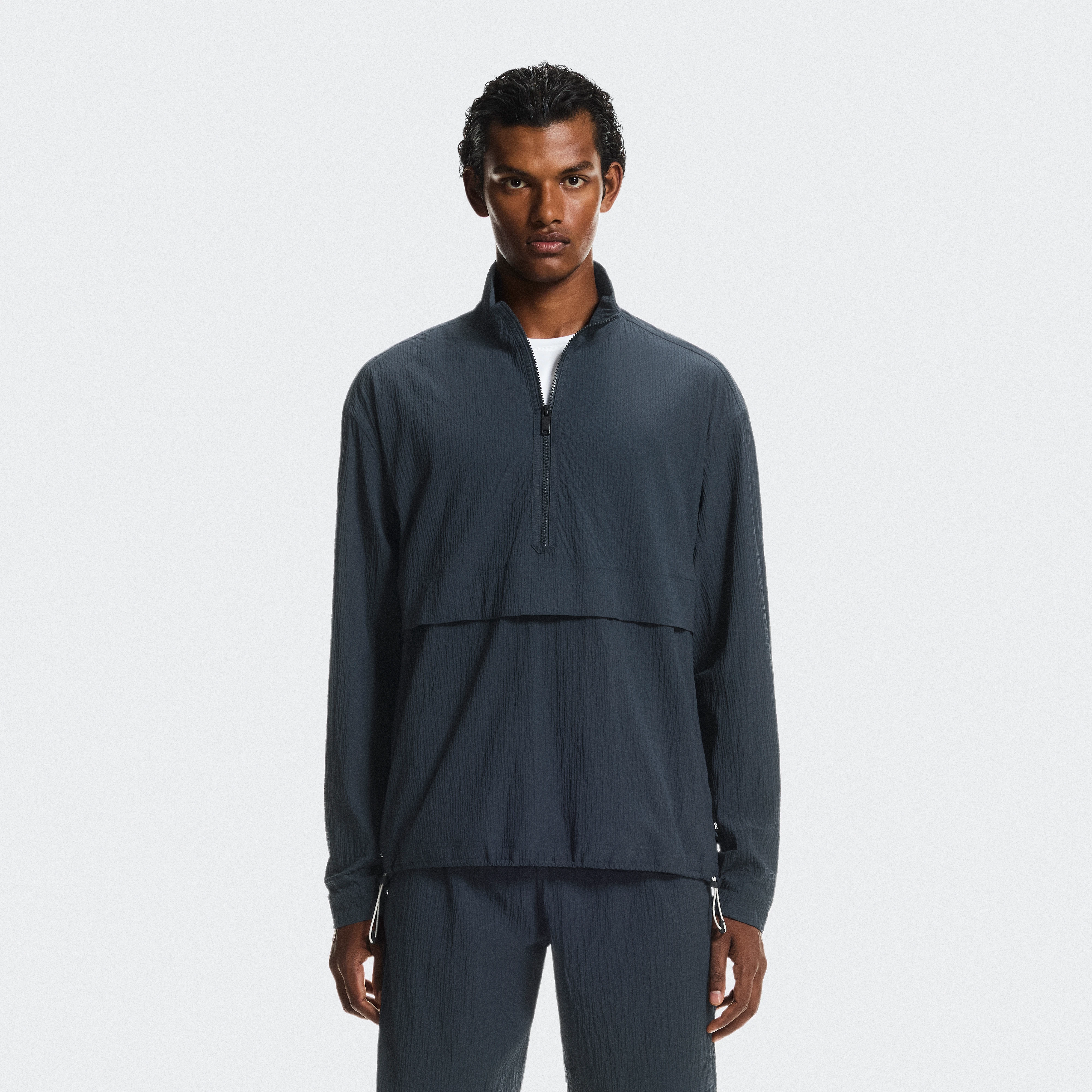On Courtside 1/2 Zip Eaze Midnight Homme – Tennis Lifestyle Sweats à capuche et sweats