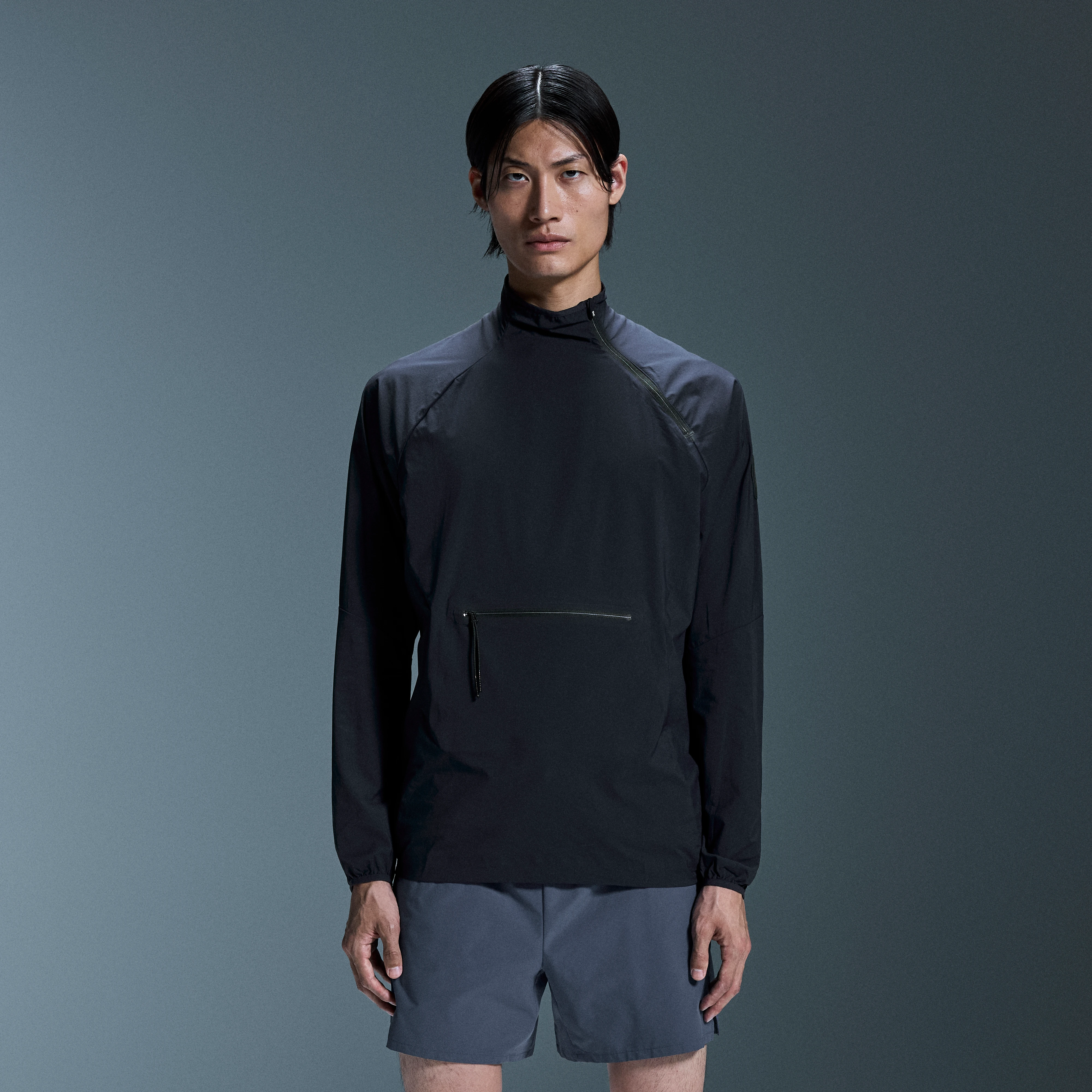 On Active Jacket Navy Homme – Pour tous les temps, légère, voyages, quotidien Vestes