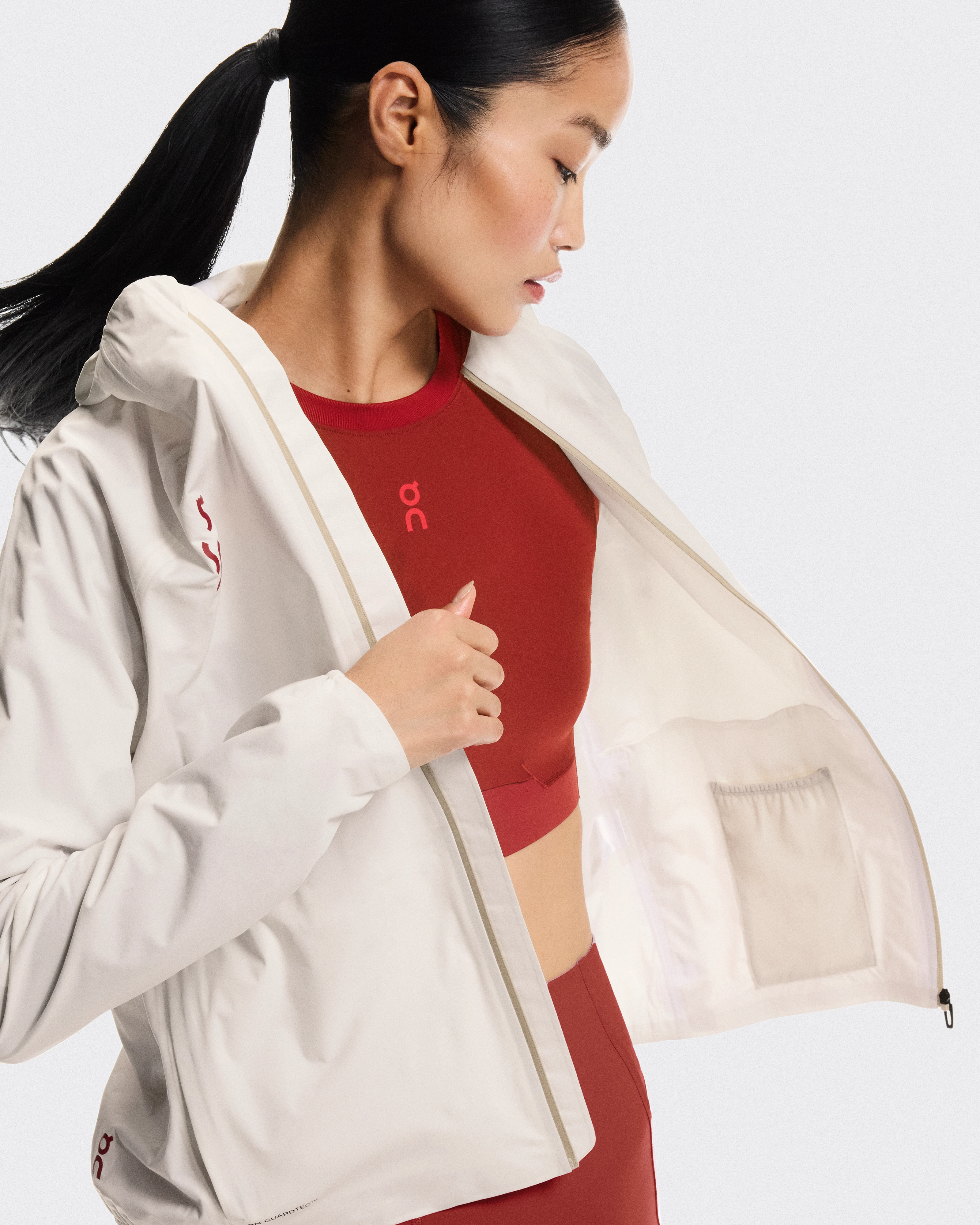 On Performance Jacket Year of the Horse Ivory Femme Vestes