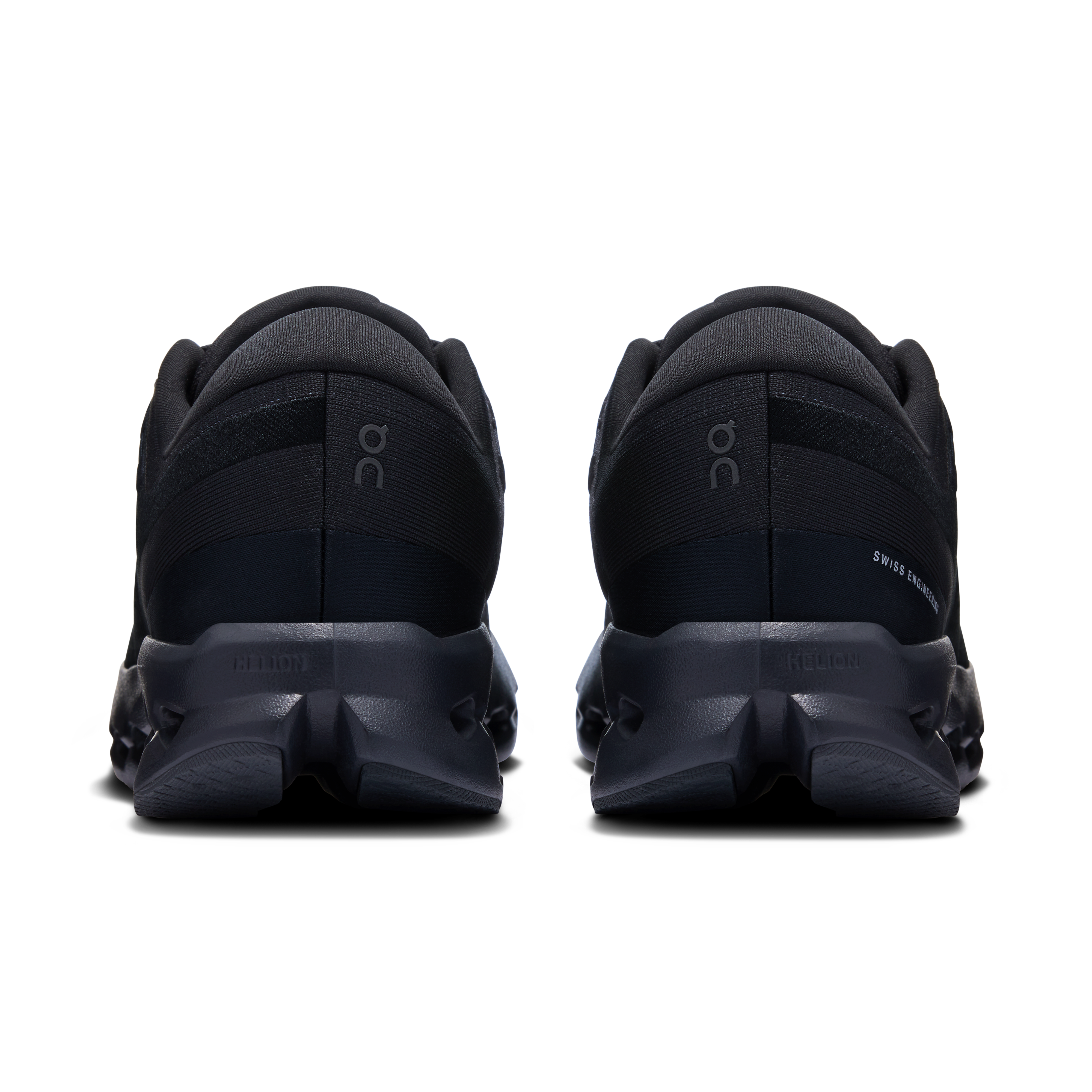 On Cloudsurfer 2 Wide Black & Black Femme Running sur route Chaussures