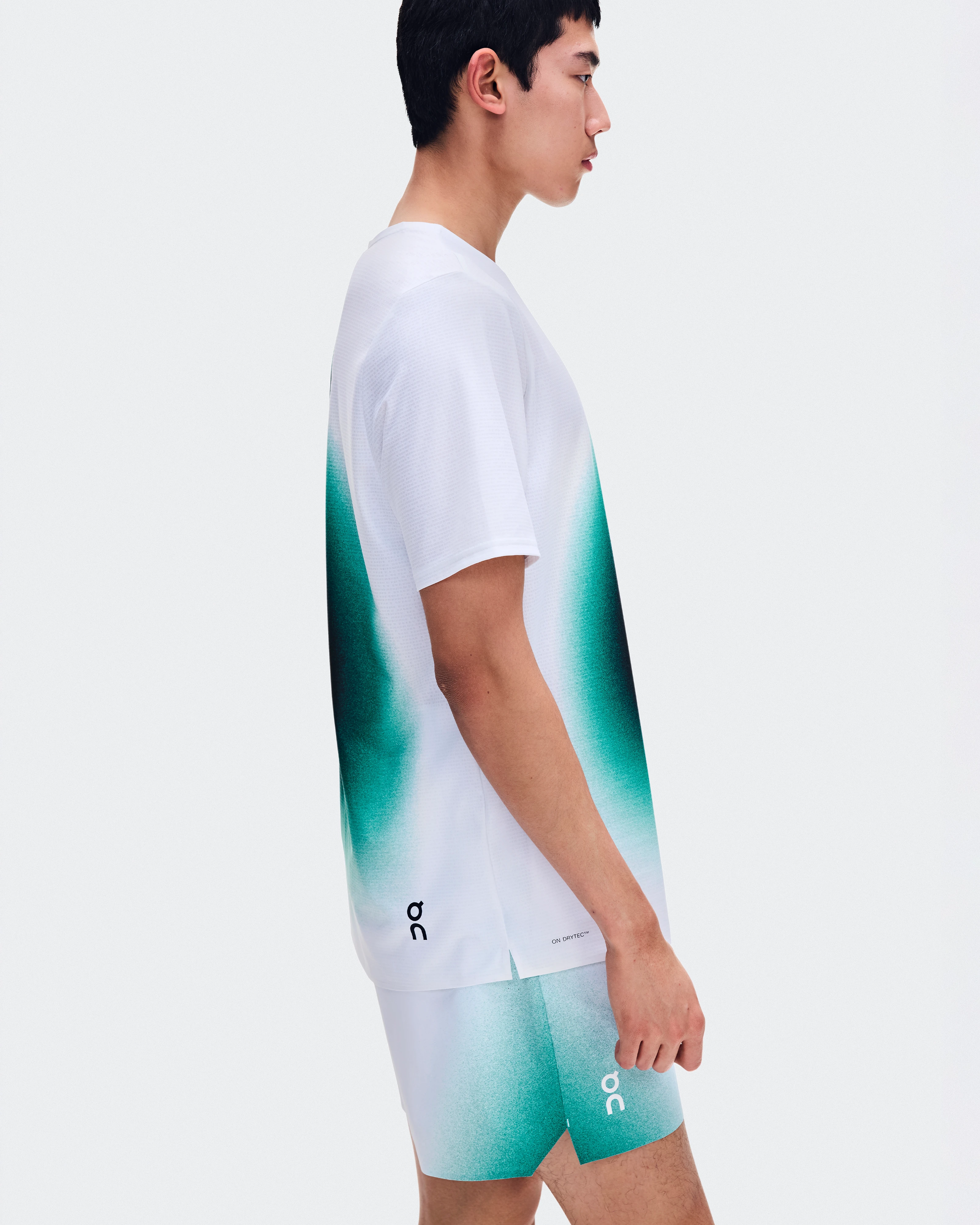 On 5" Court Shorts Swing White & Neem Homme Shorts