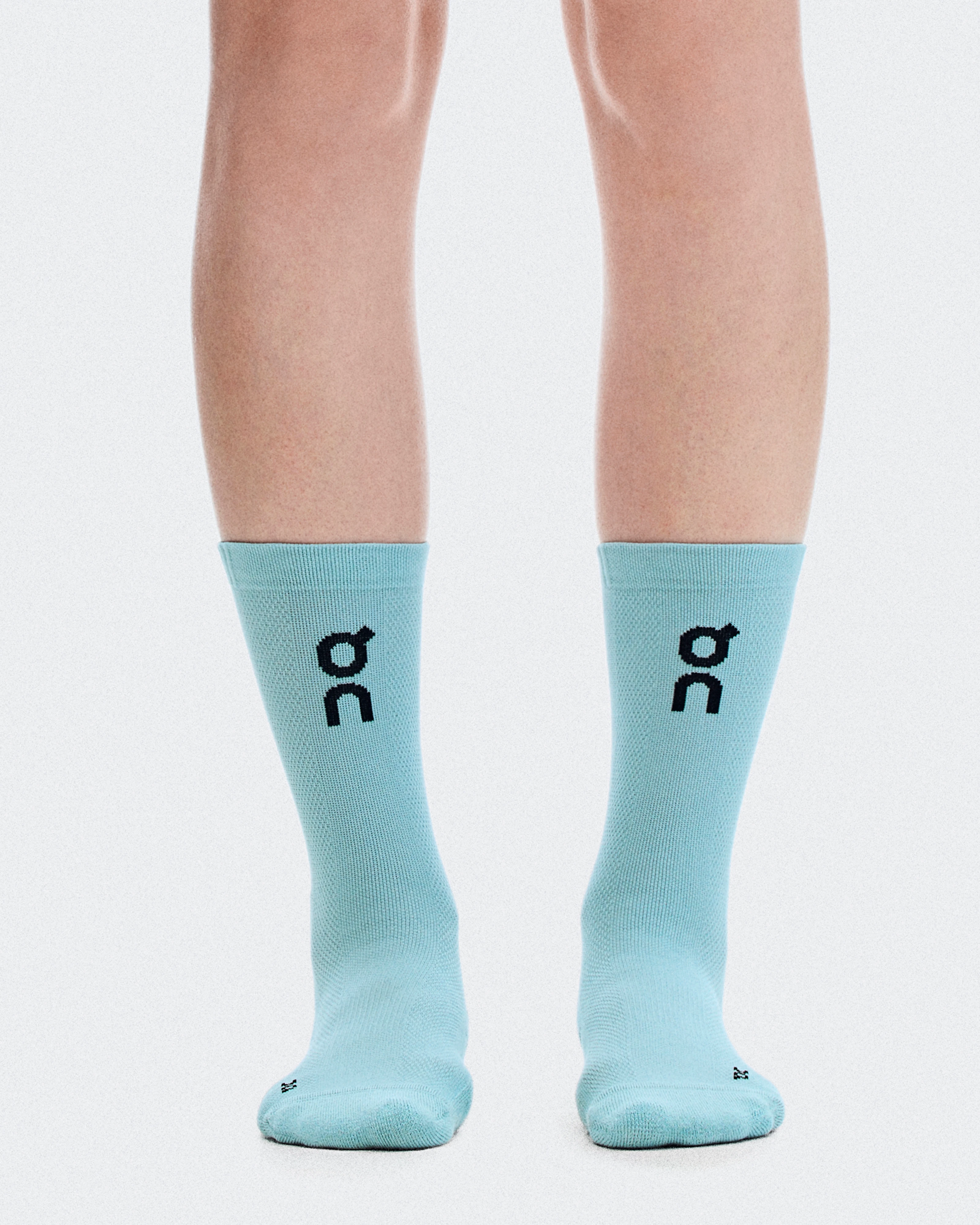 On Core Run Sock High 2P Flurry & Wash Unisexe Chaussettes