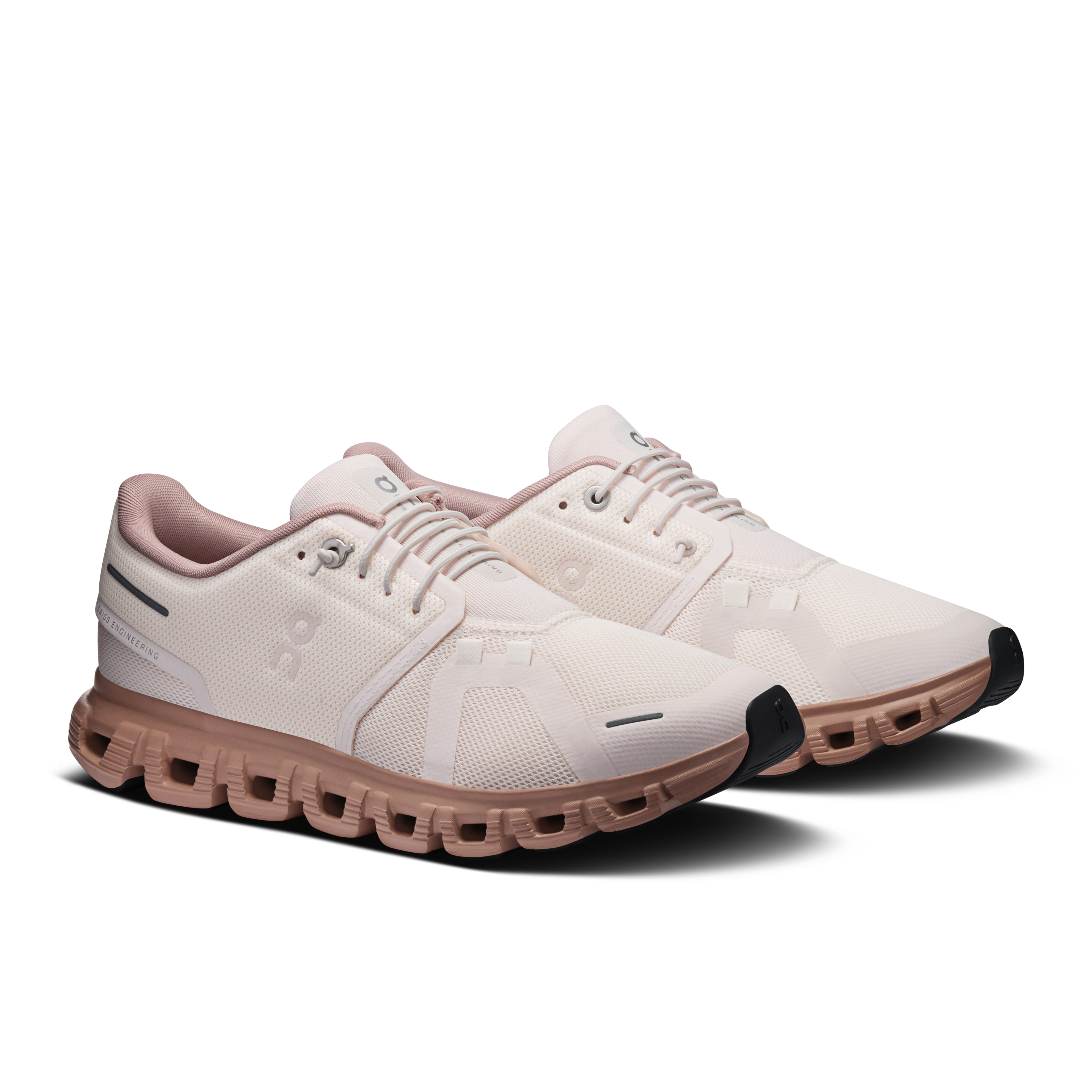 On Cloud 6 Oyster & Biscuit Femme Active Life Chaussures
