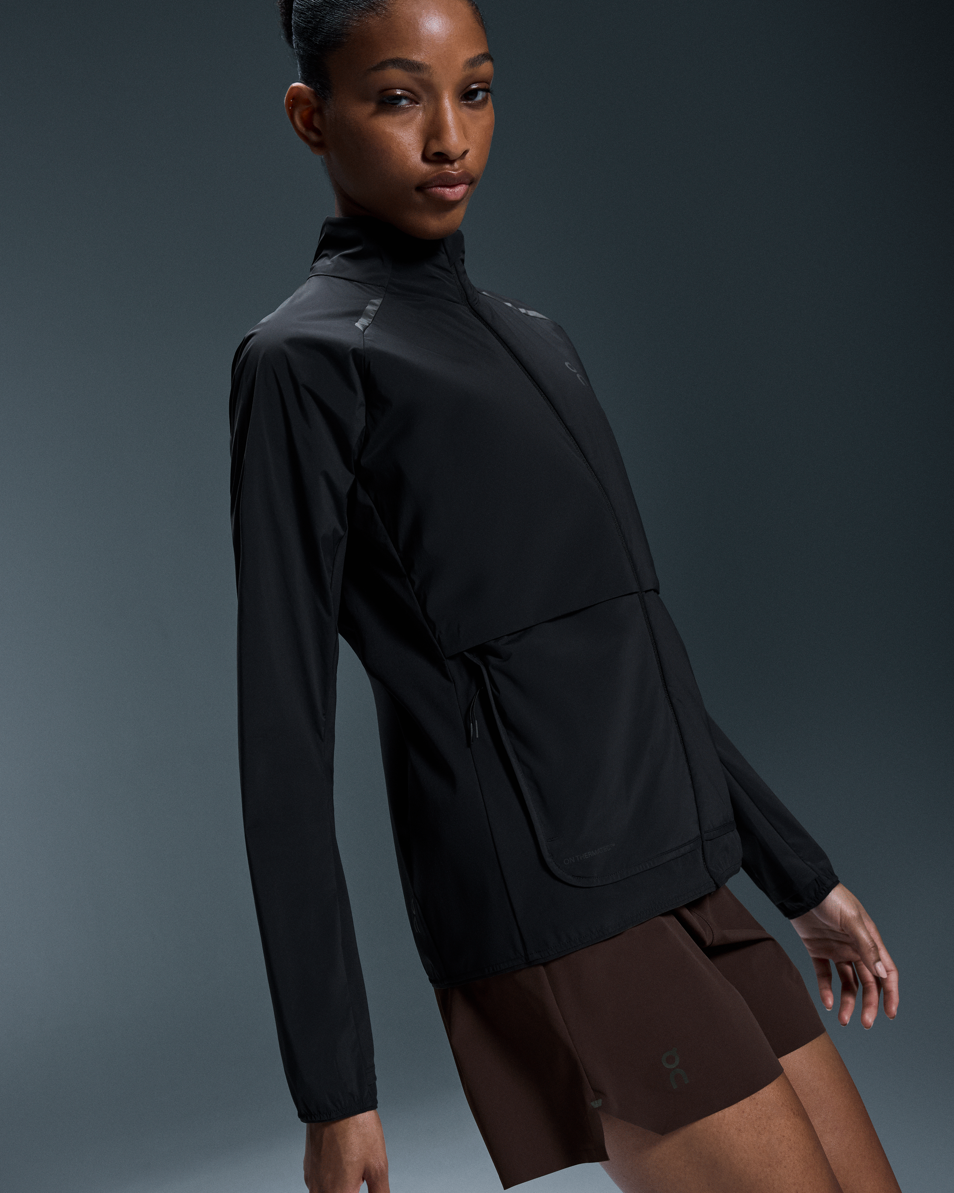 On Weather Jacket Insulated Black Femme Vestes