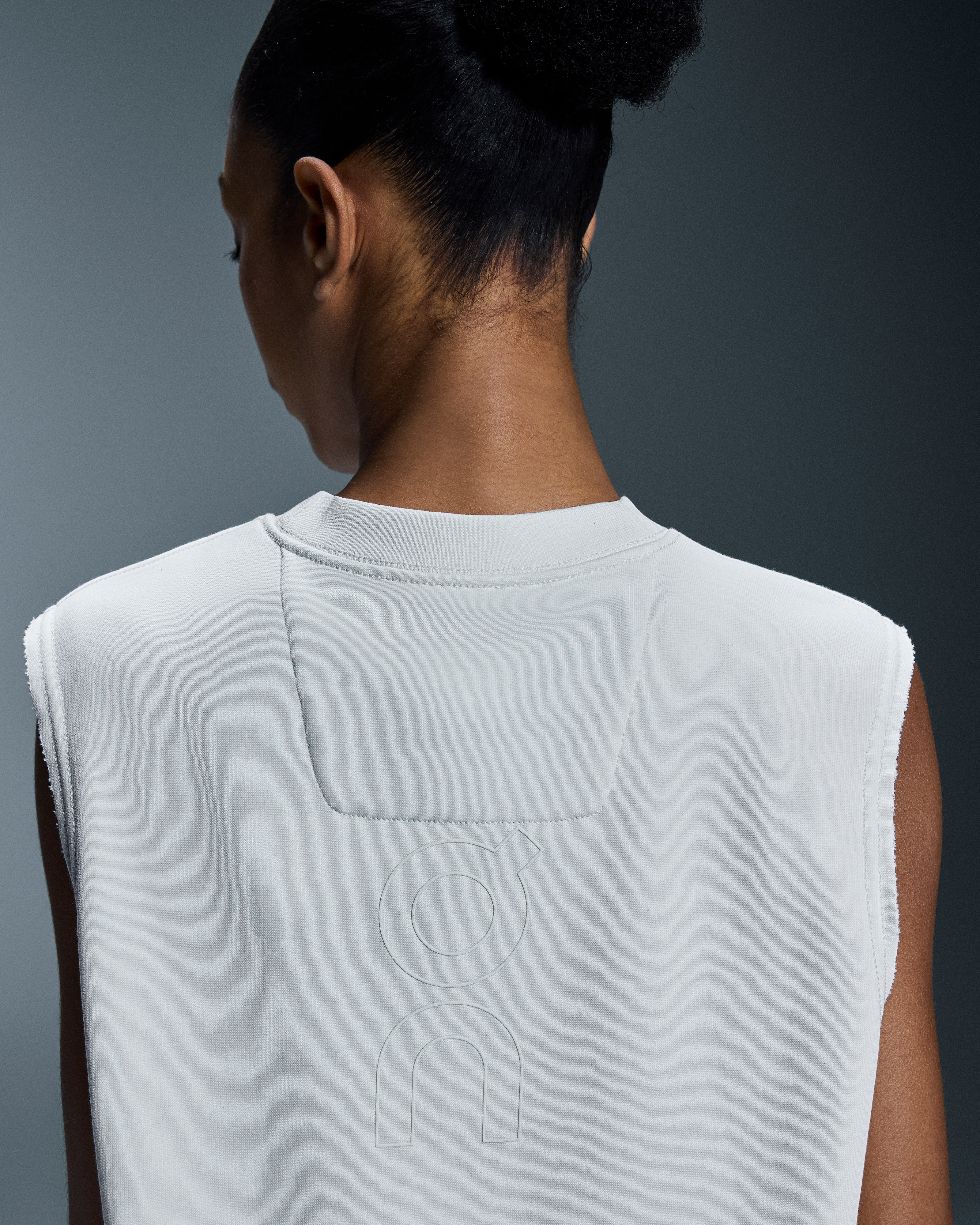 On Open Club Crew Crop White Femme Hauts et t-shirts