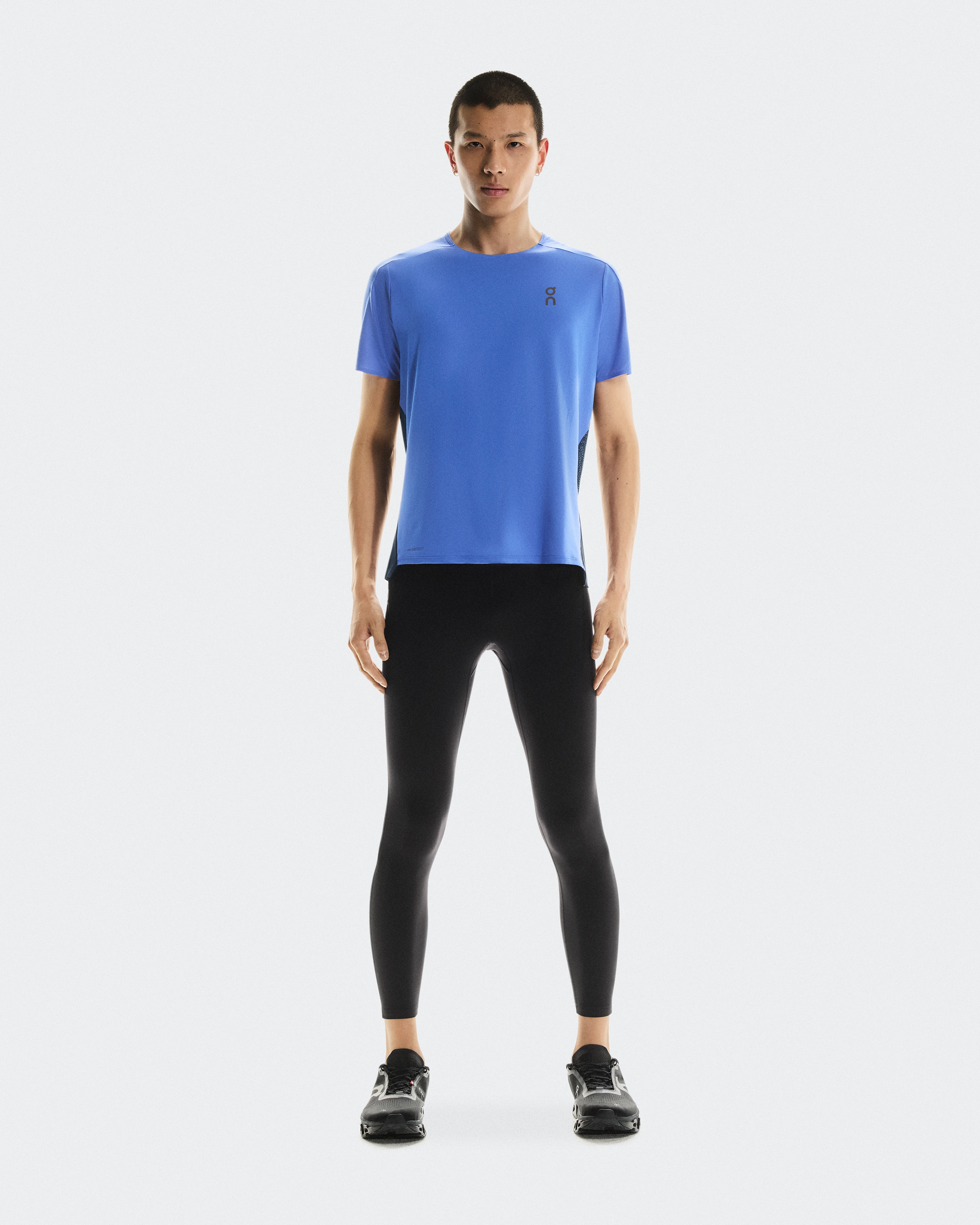 On Performance-T Zaffre & Navy Homme Hauts et t-shirts