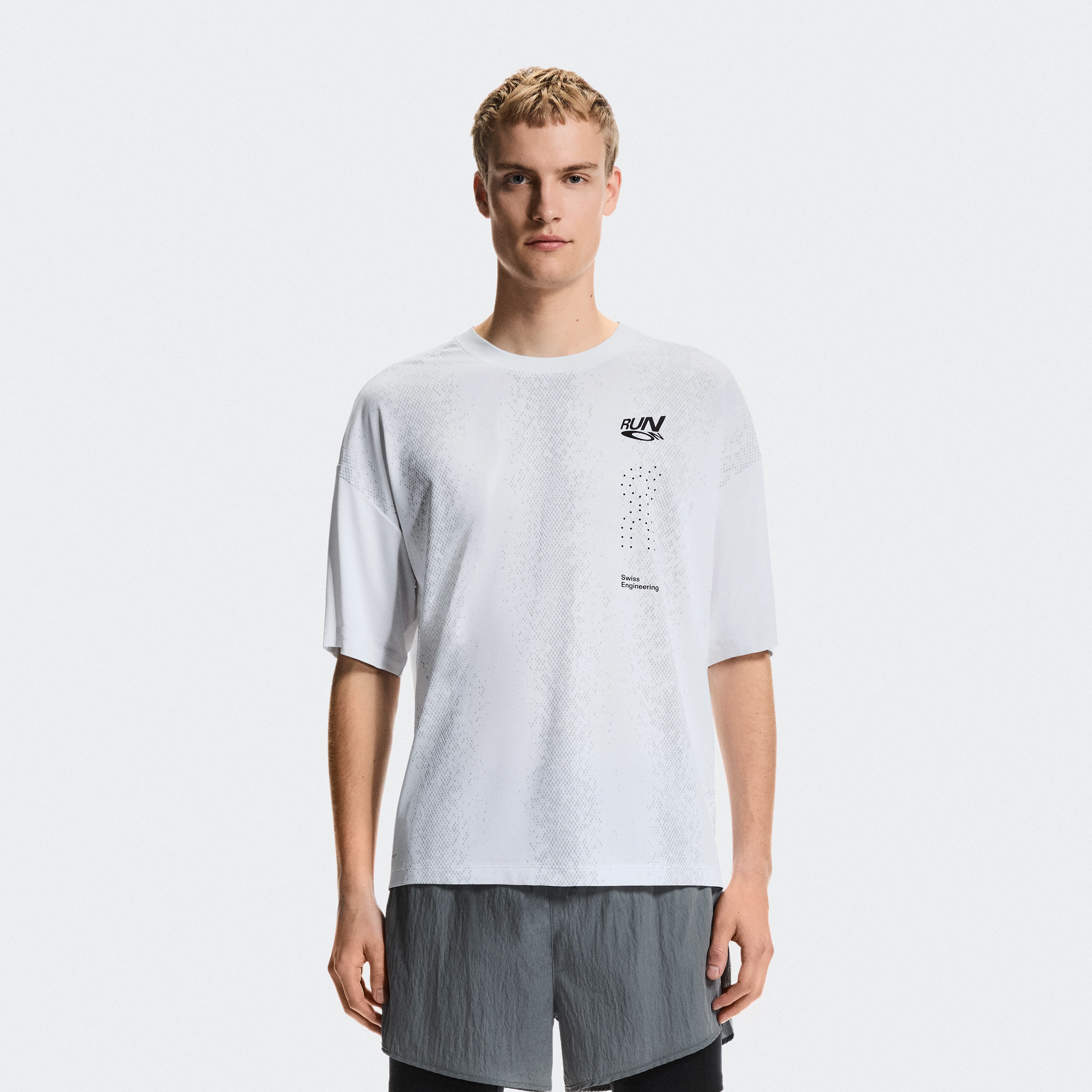 On Performance Volt-T White Homme – Running par temps chaud Hauts et t-shirts