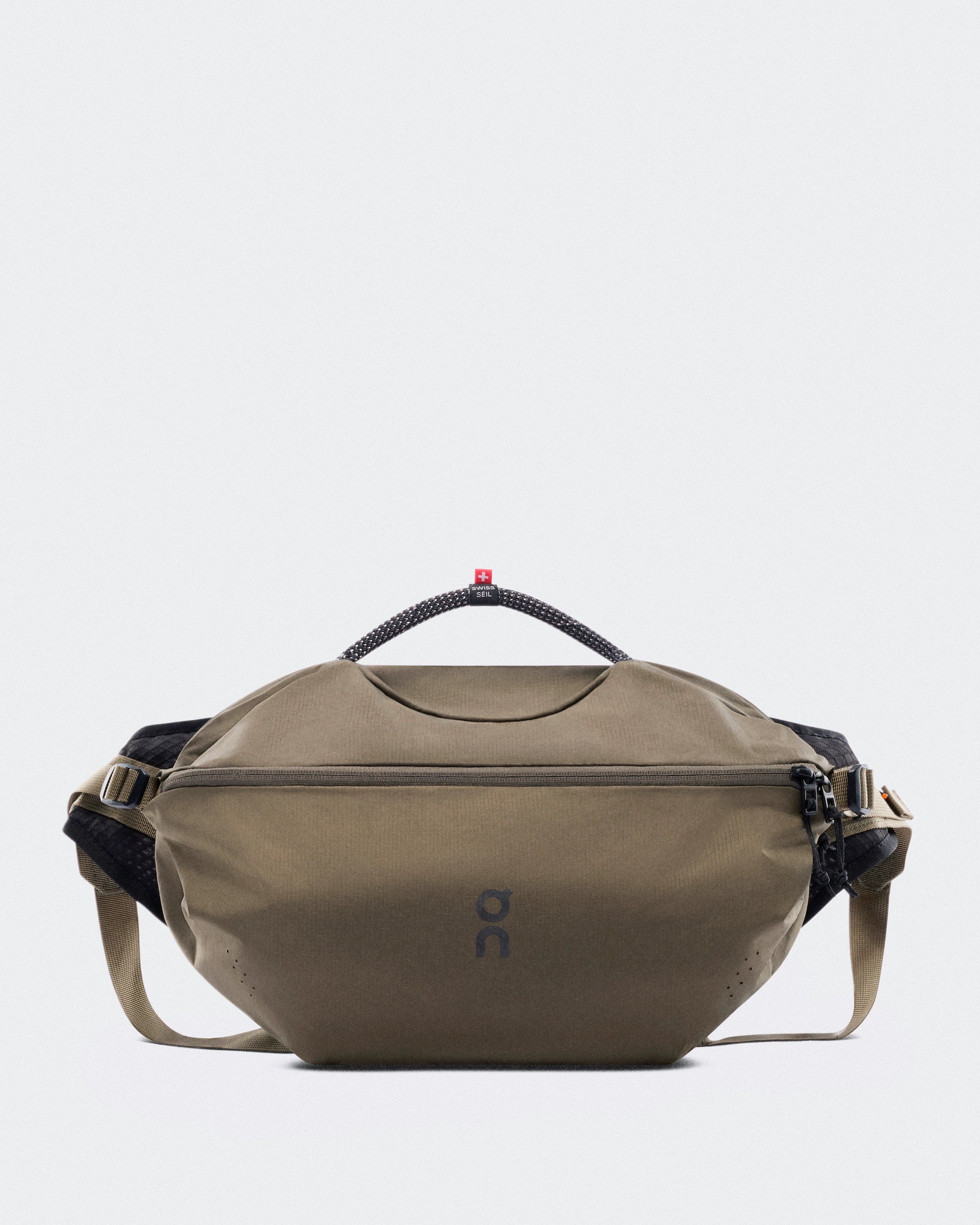 On Sling Pack 9L Olive & Black Unisexe Sacs