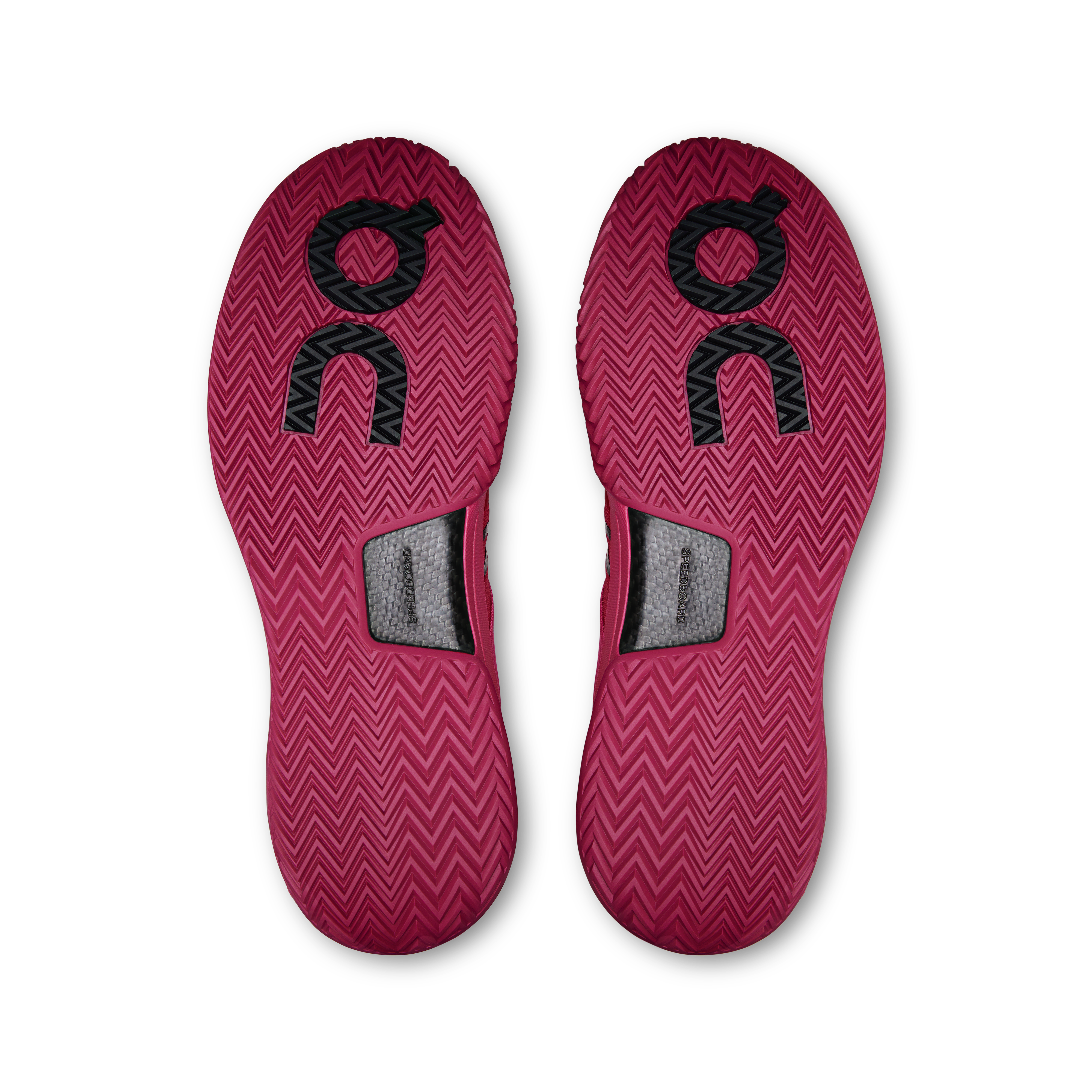 On THE ROGER Pro 2 Pink & Grenadine Homme Tennis Chaussures