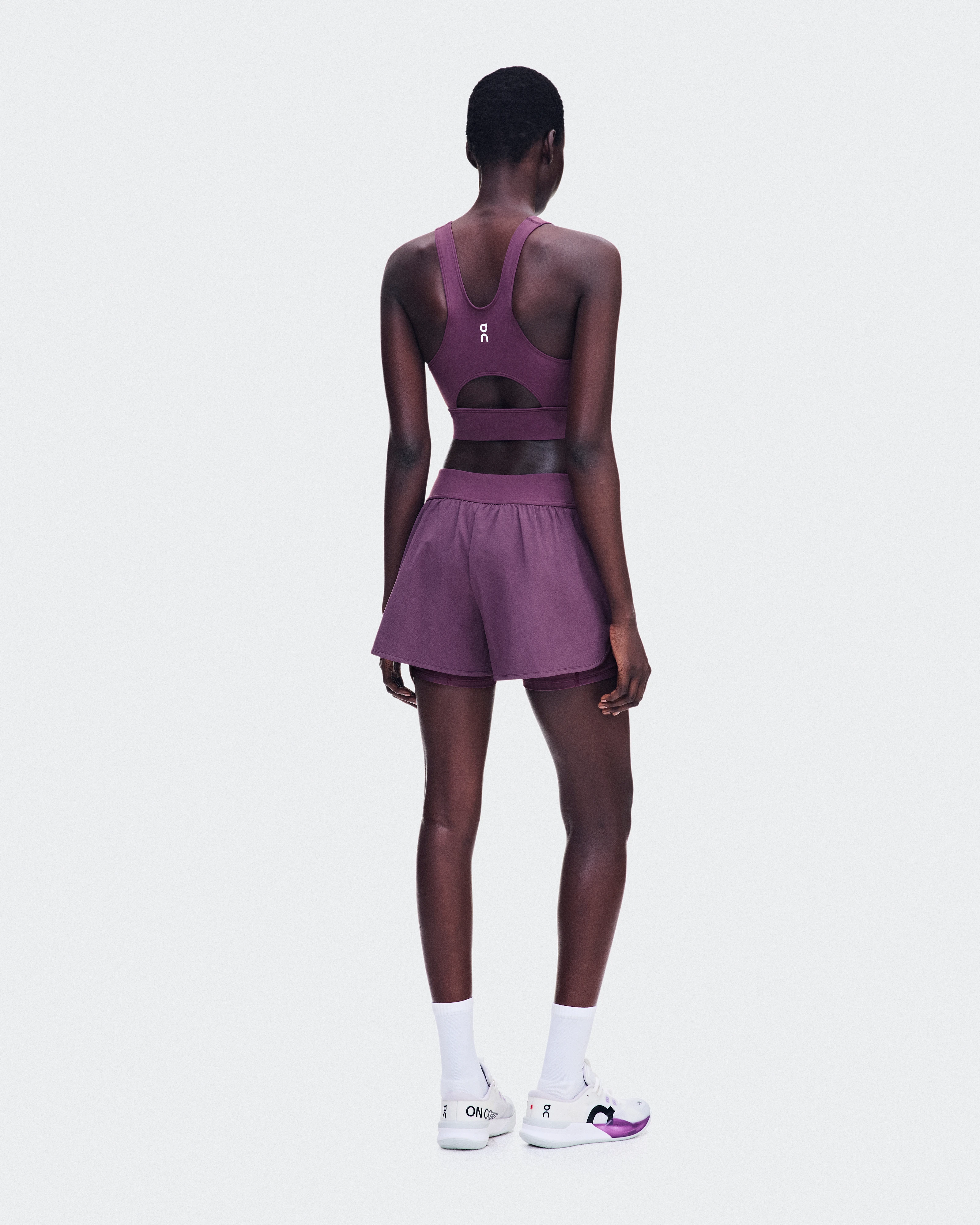 On 3" Court Shorts 2-in-1 Cassis Femme Shorts