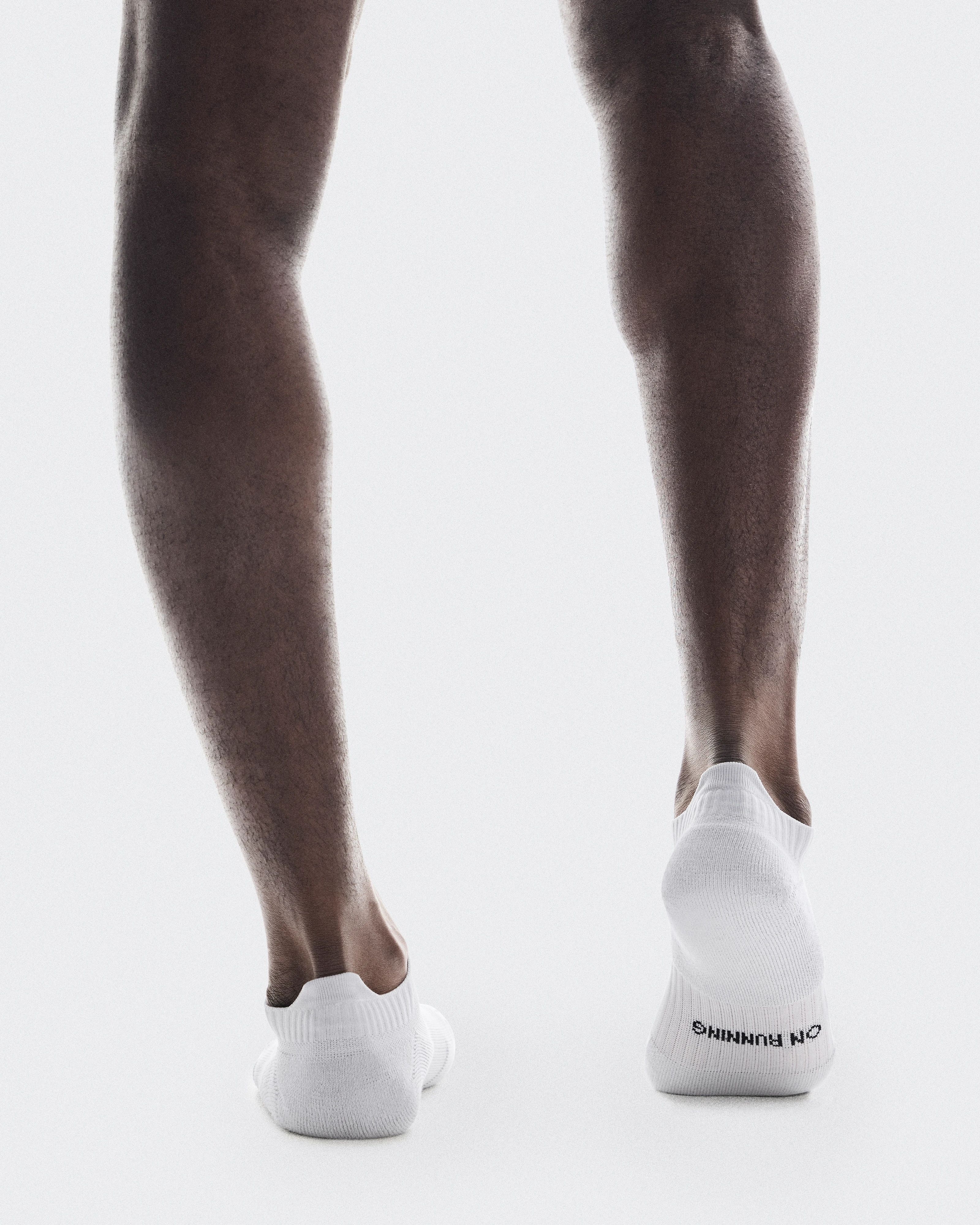 On Core Run Sock Low 2P Glacier Unisexe Chaussettes