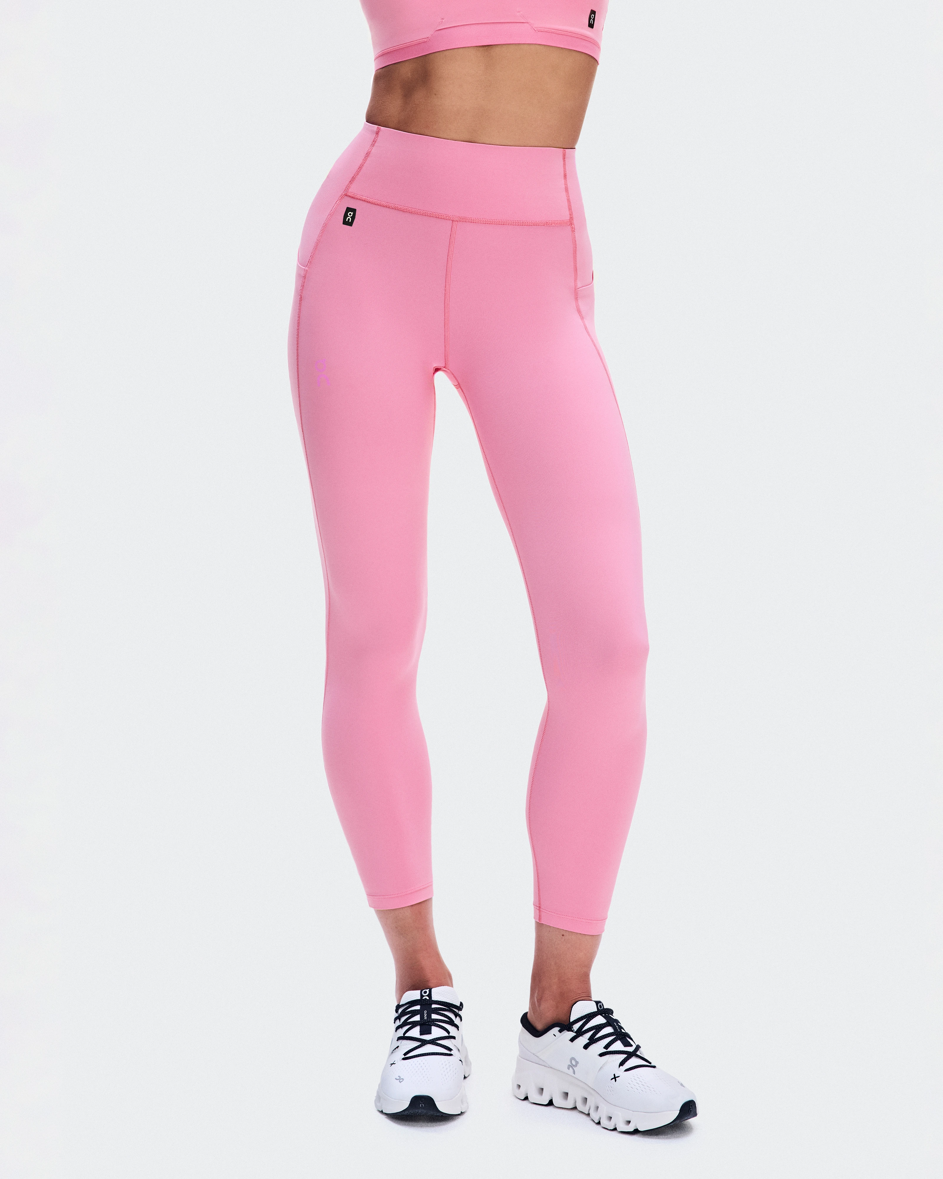 On Train Tights 7/8 Bubblegum Femme Leggings
