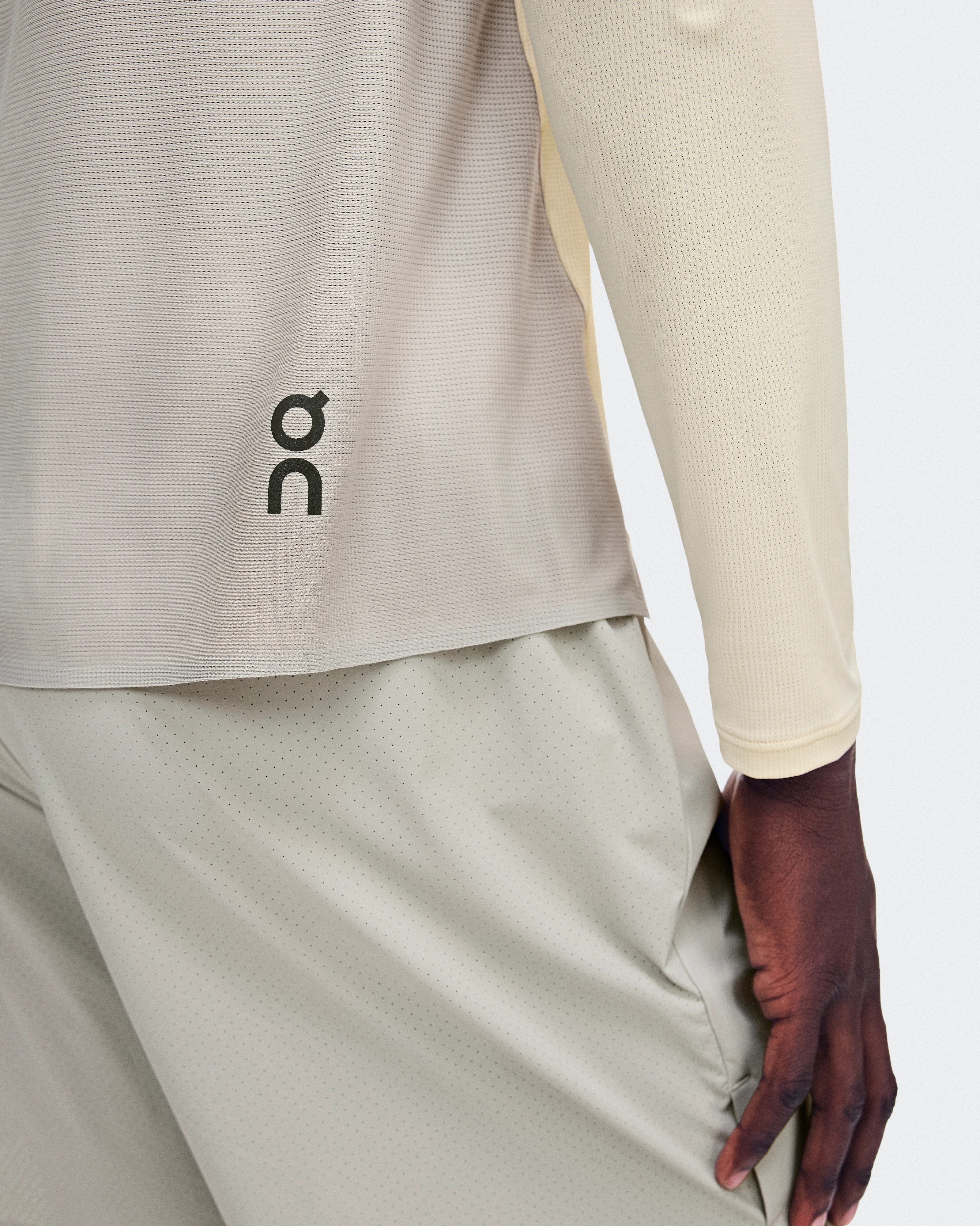 On Performance Long-T Hare & Brume Homme Hauts et t-shirts