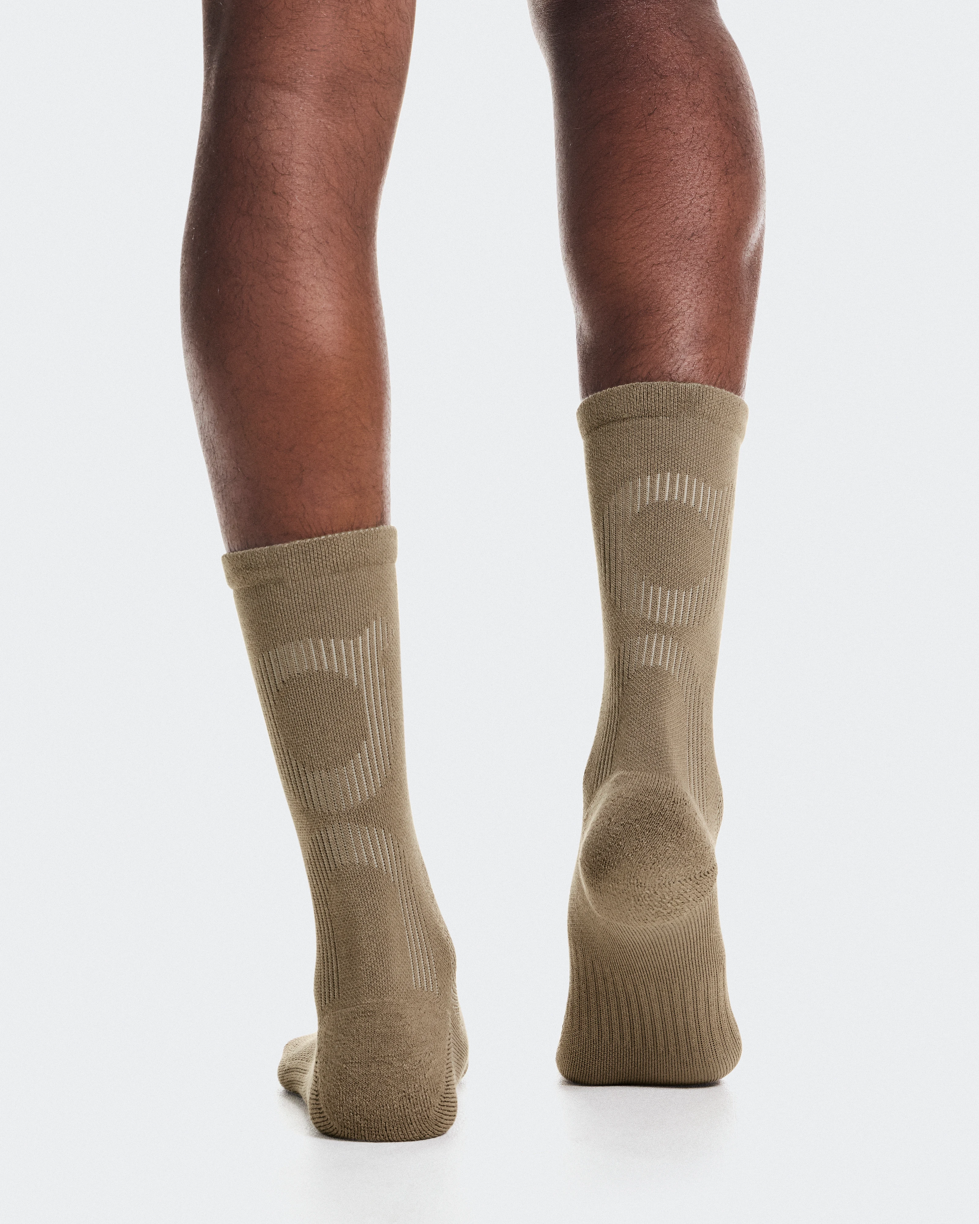 On Hybrid Sock High 2P Cinder & Kalamata Unisexe Chaussettes