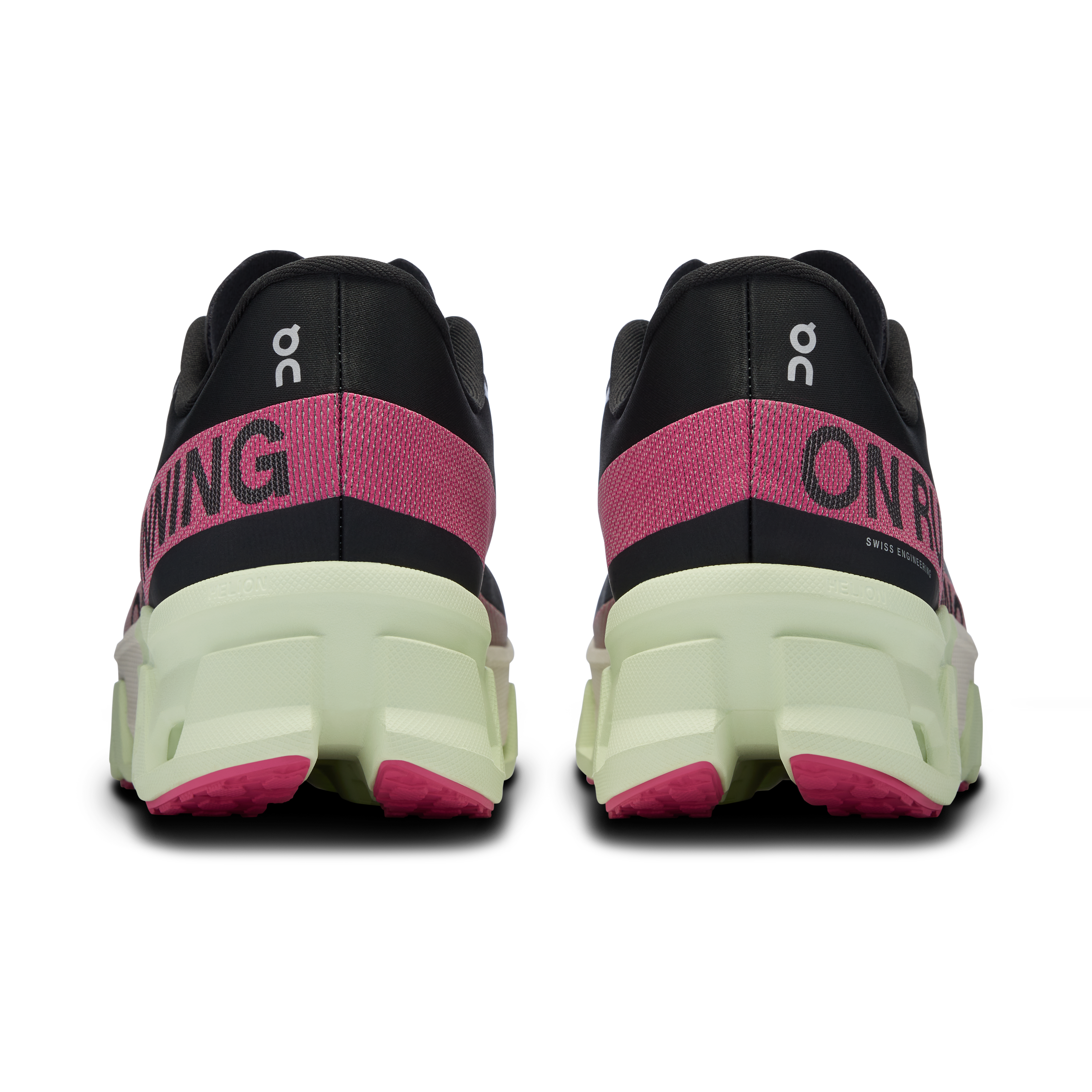 On Cloudmonster Hyper Black & Lima Homme Running sur route Chaussures