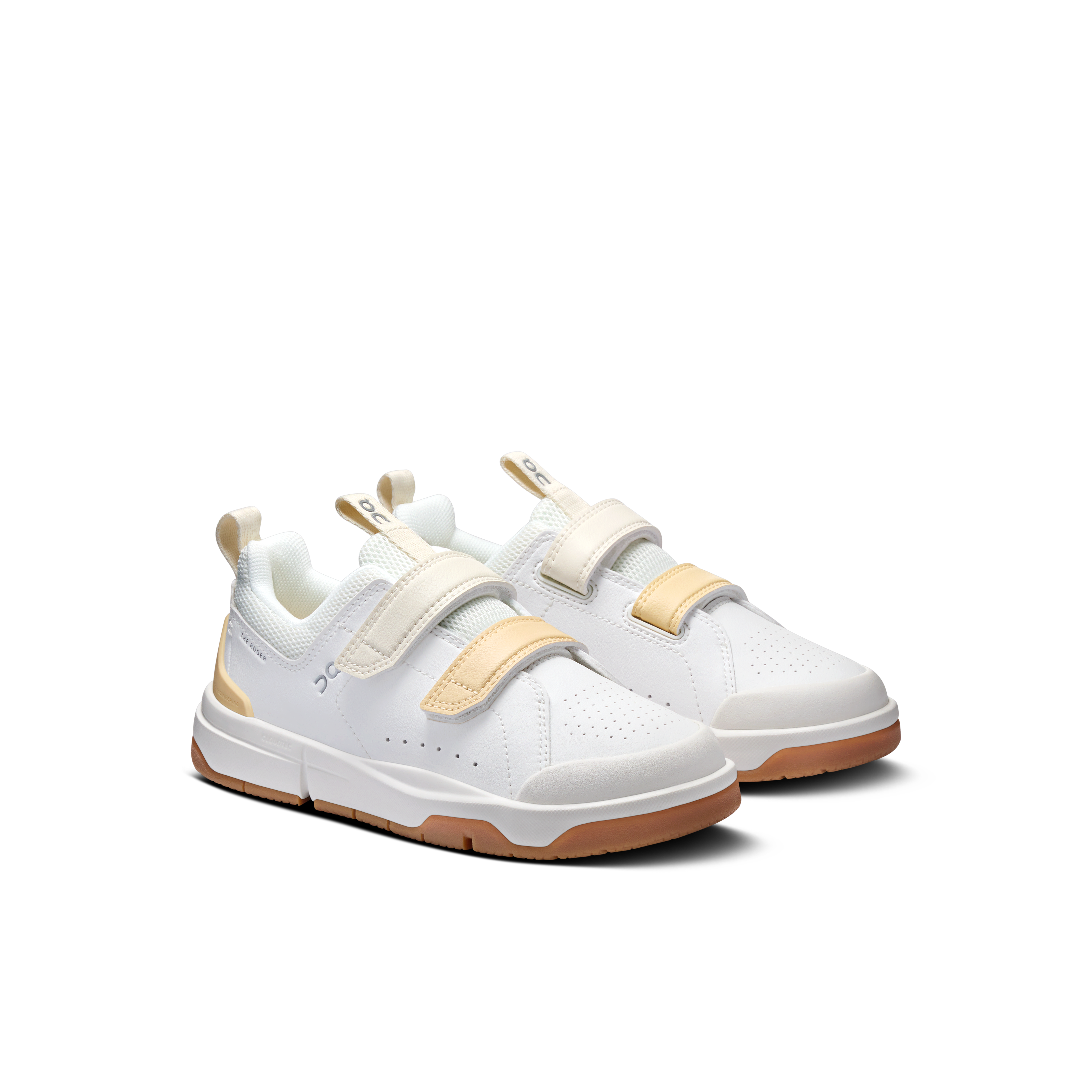 On THE ROGER Kids White & Blonde Enfant Active Life Chaussures