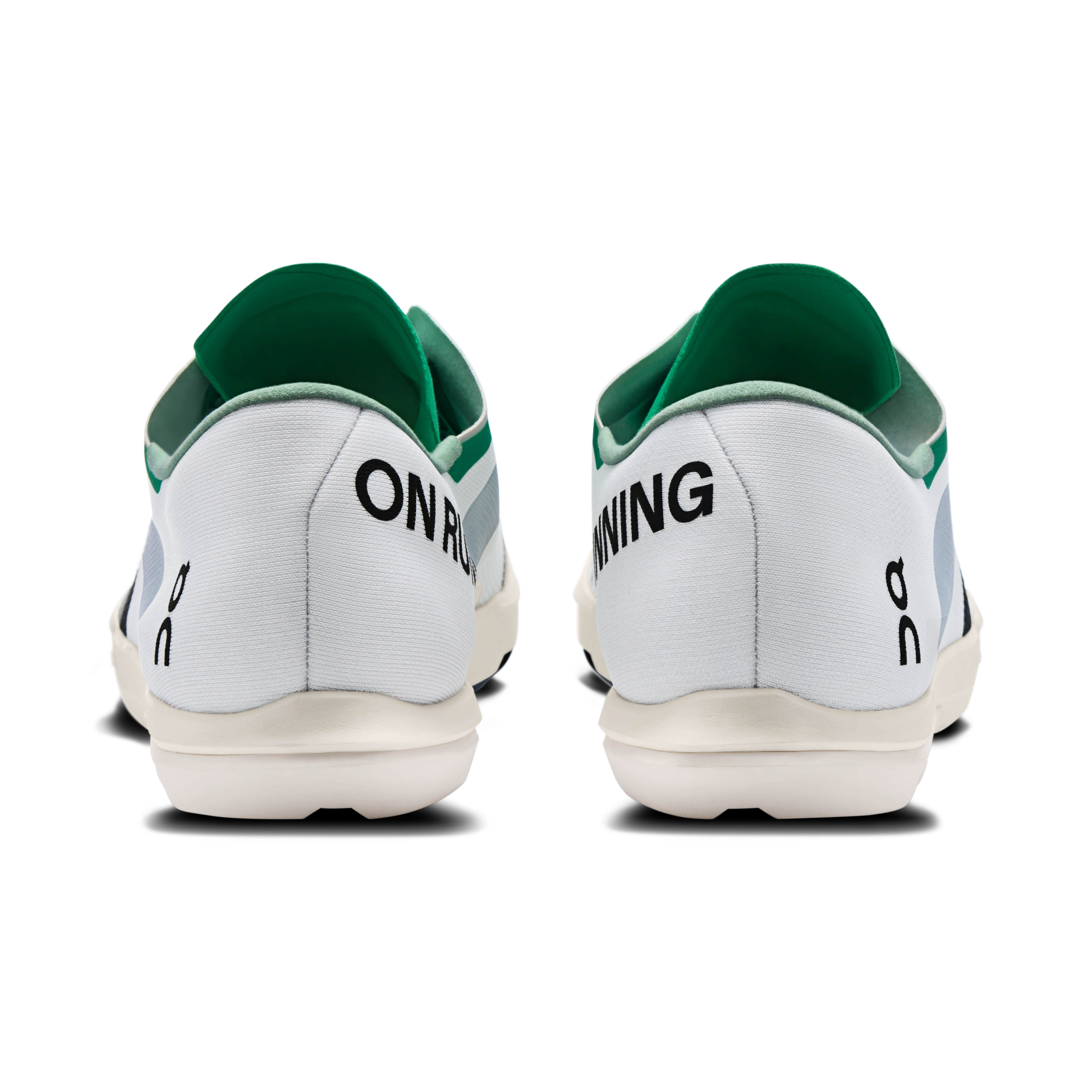 On Cloudspike Amplius 2 Mint & White Homme Athlétisme Chaussures
