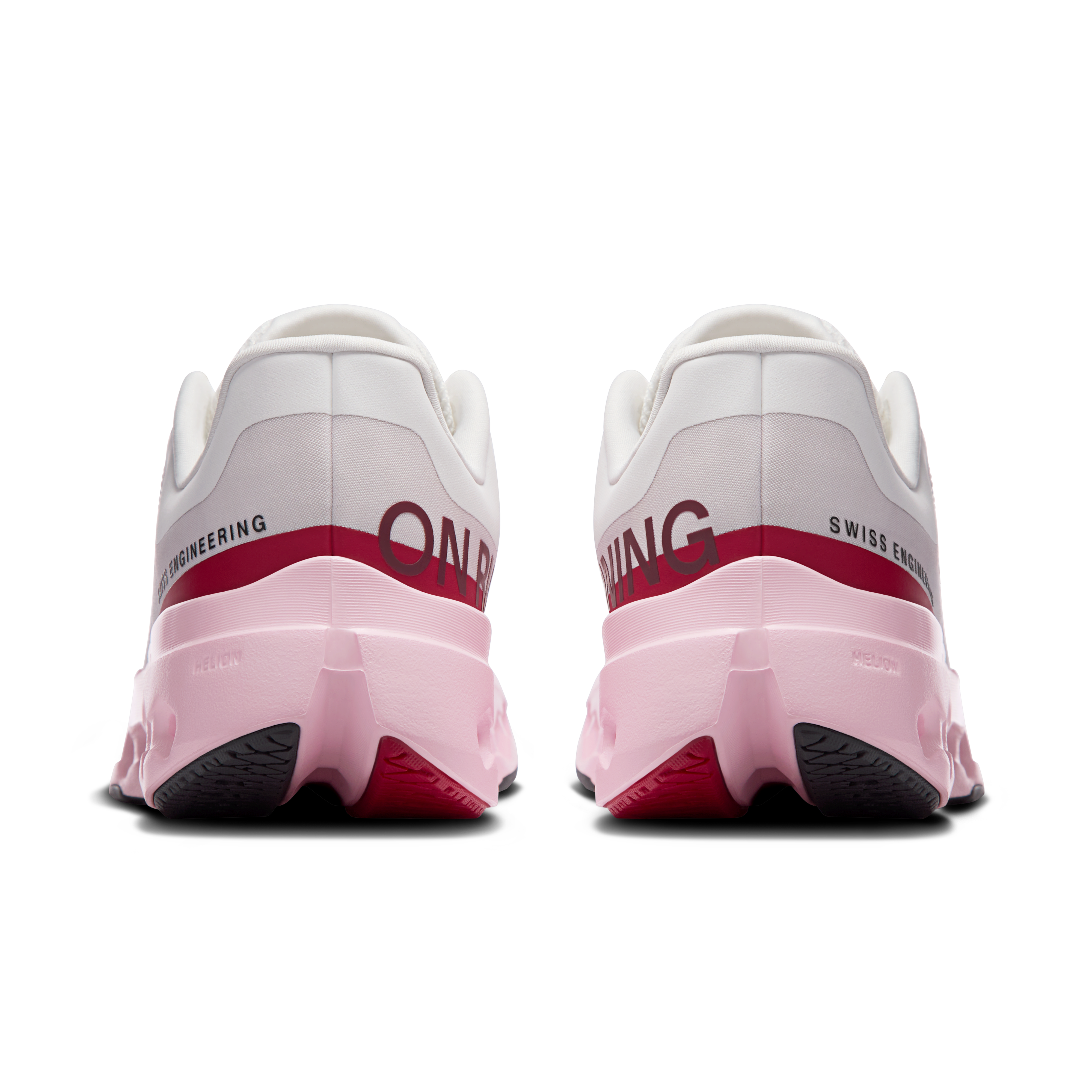 On Cloudsurfer Next Peony & Ivory Femme Running sur route Chaussures
