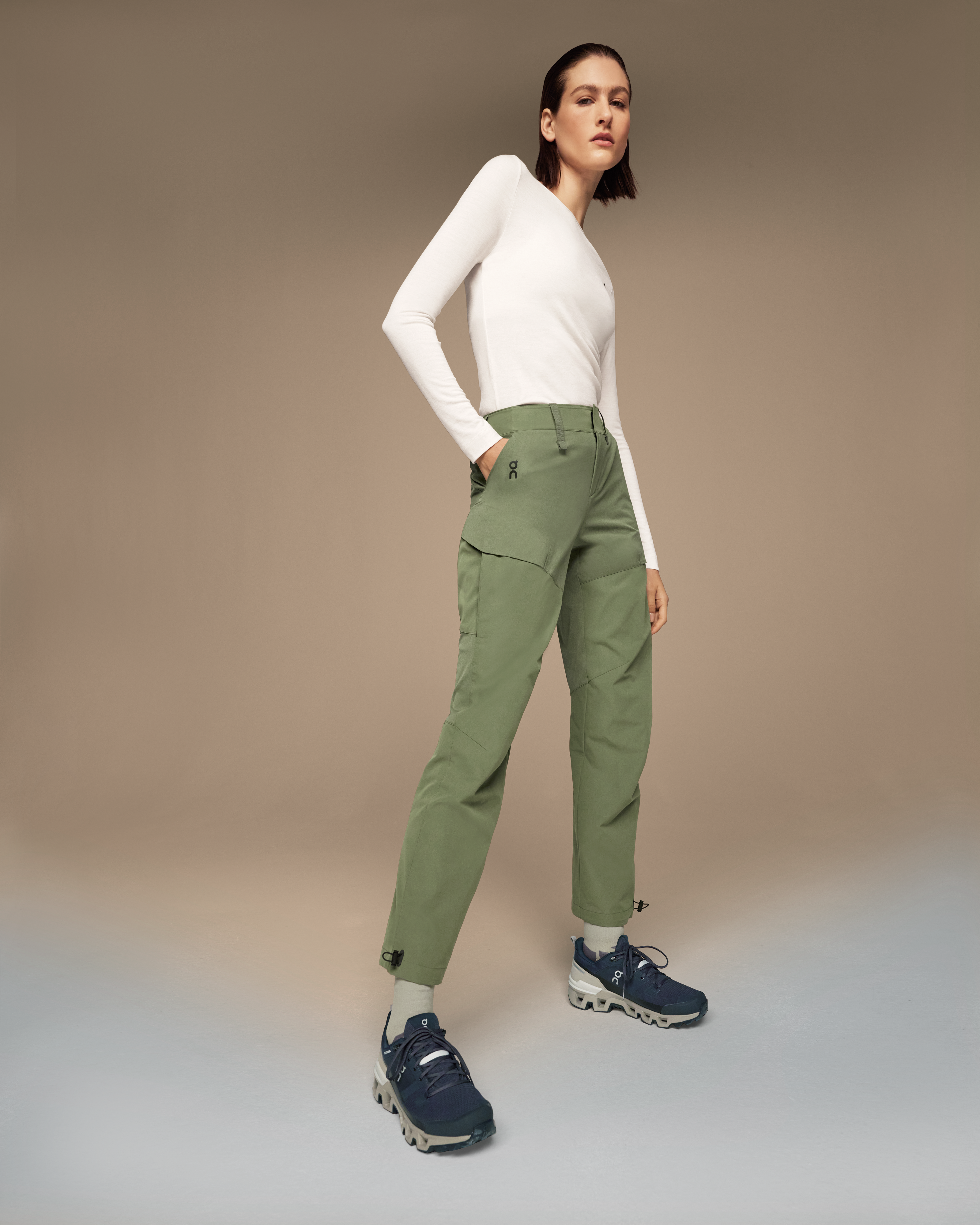 On Explorer Pants Taiga Femme Pantalons
