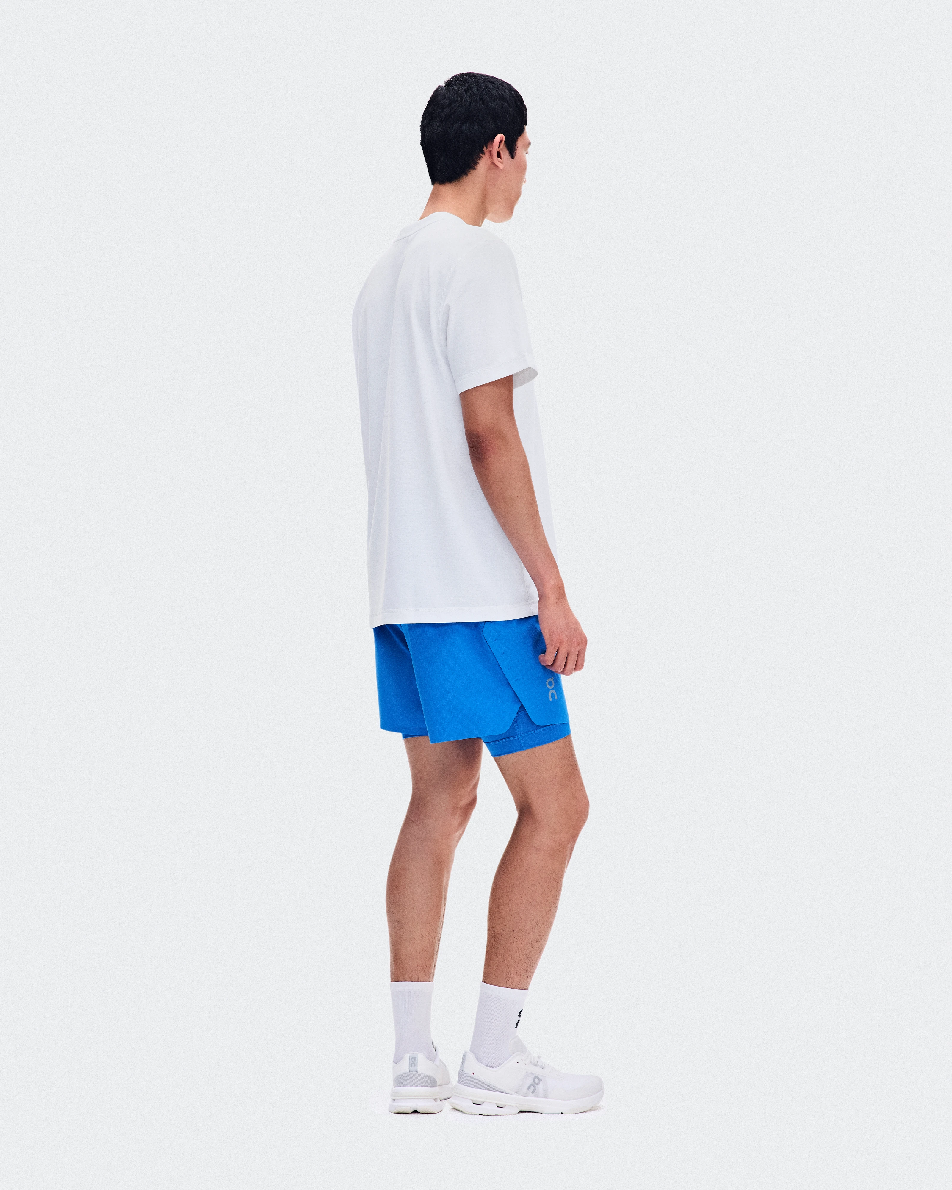 On Train-T White Homme Hauts et t-shirts