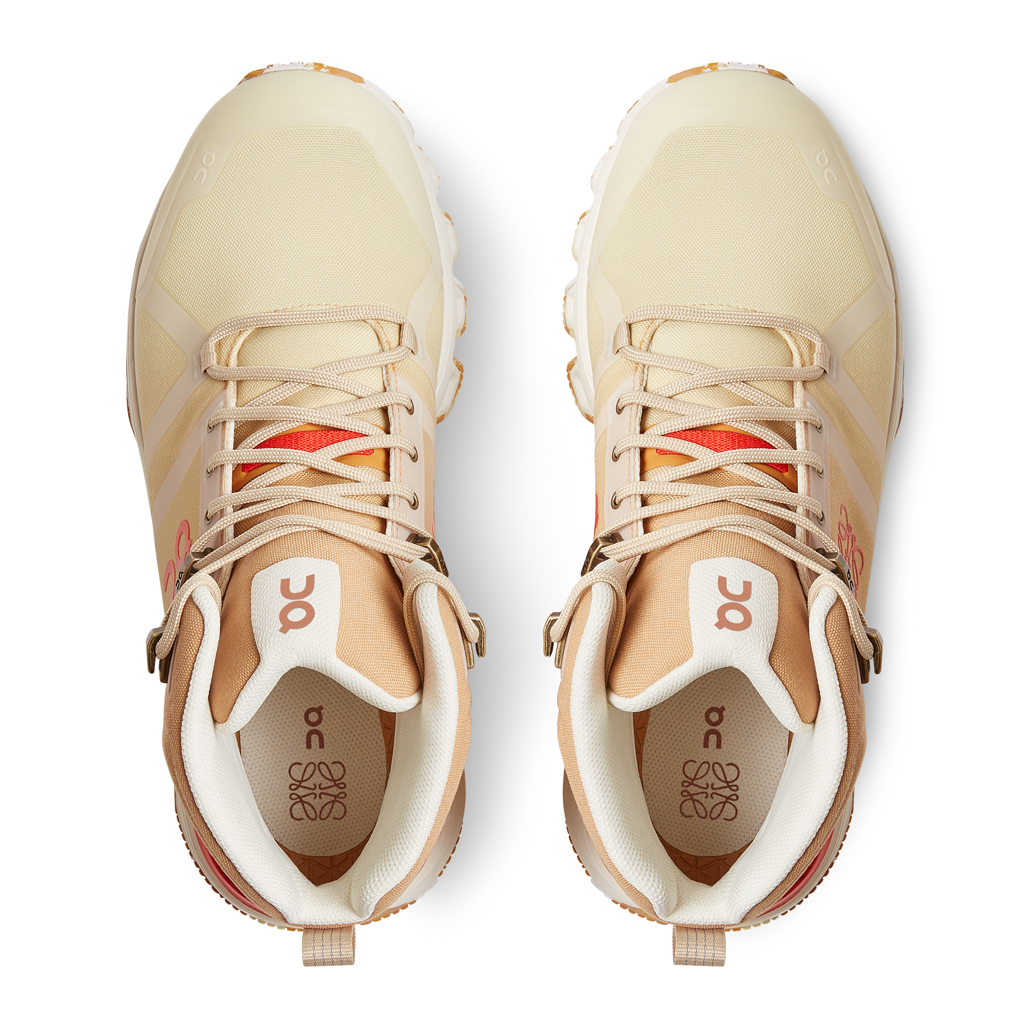 On Cloudrock LOEWE Gradient Orange Femme Randonnée Chaussures
