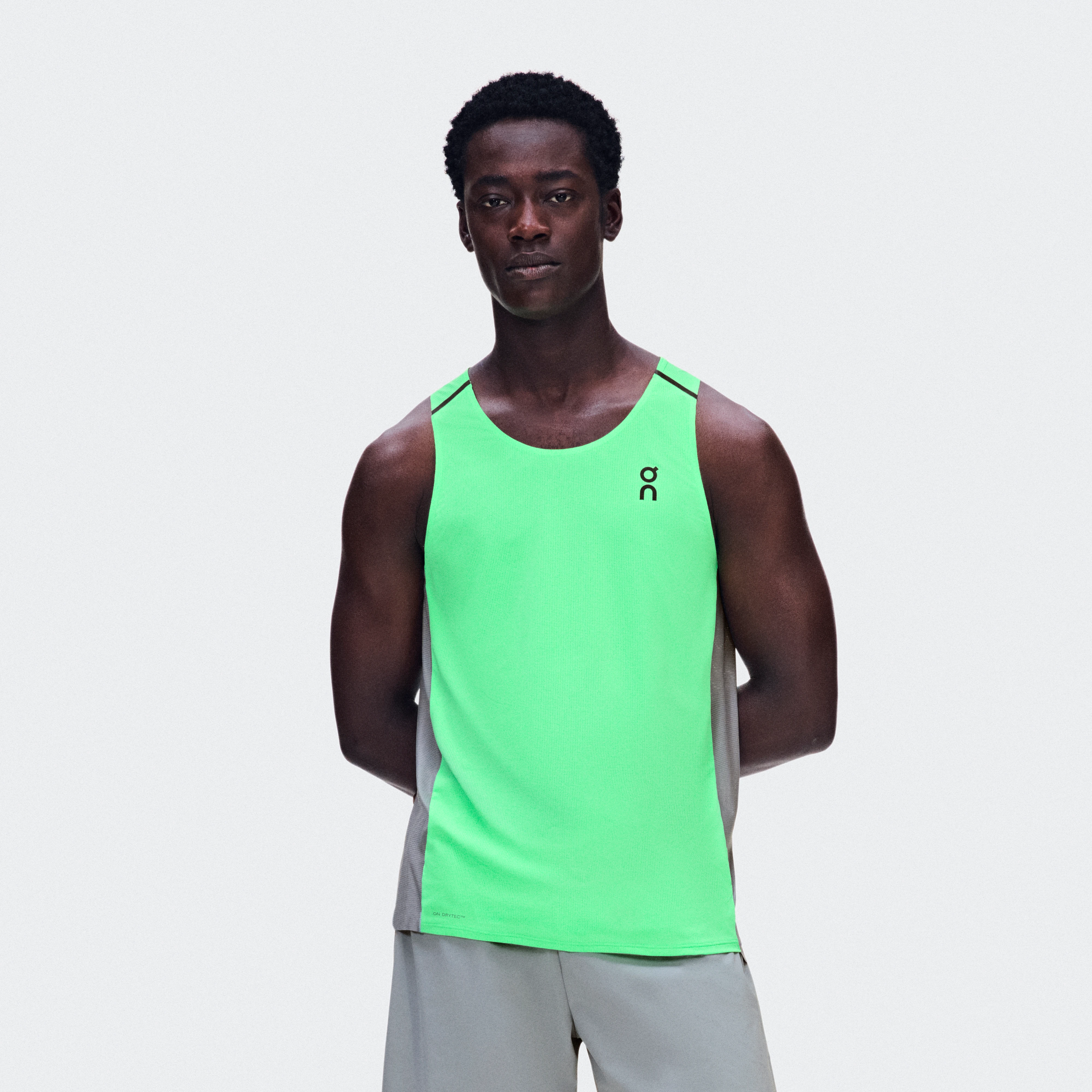 On Performance Tank Verdite & Apollo Homme – Running sur route, training par temps chaud Hauts et t-shirts
