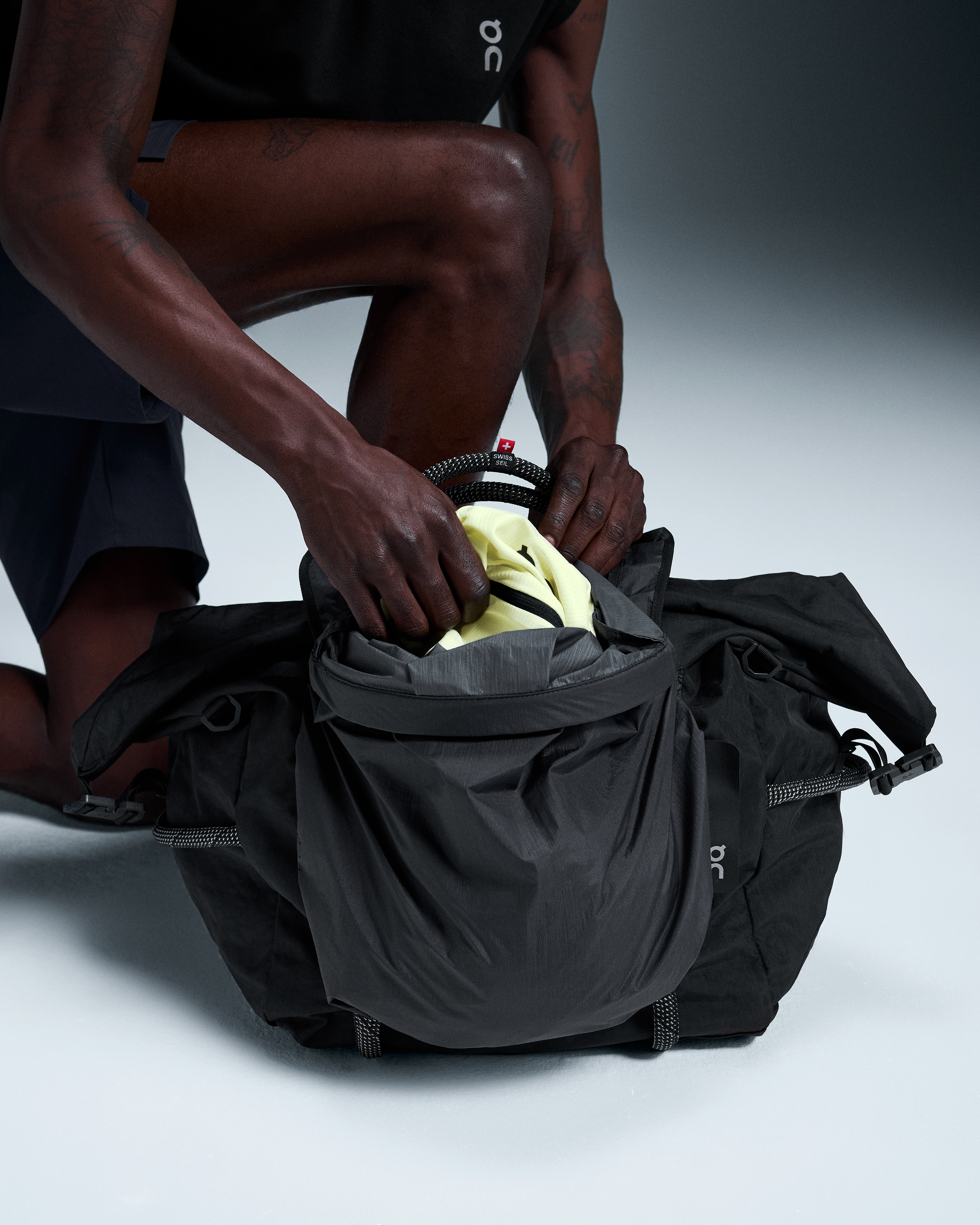 On Track Pack 40L Elite Black & Magnet Unisexe Sacs